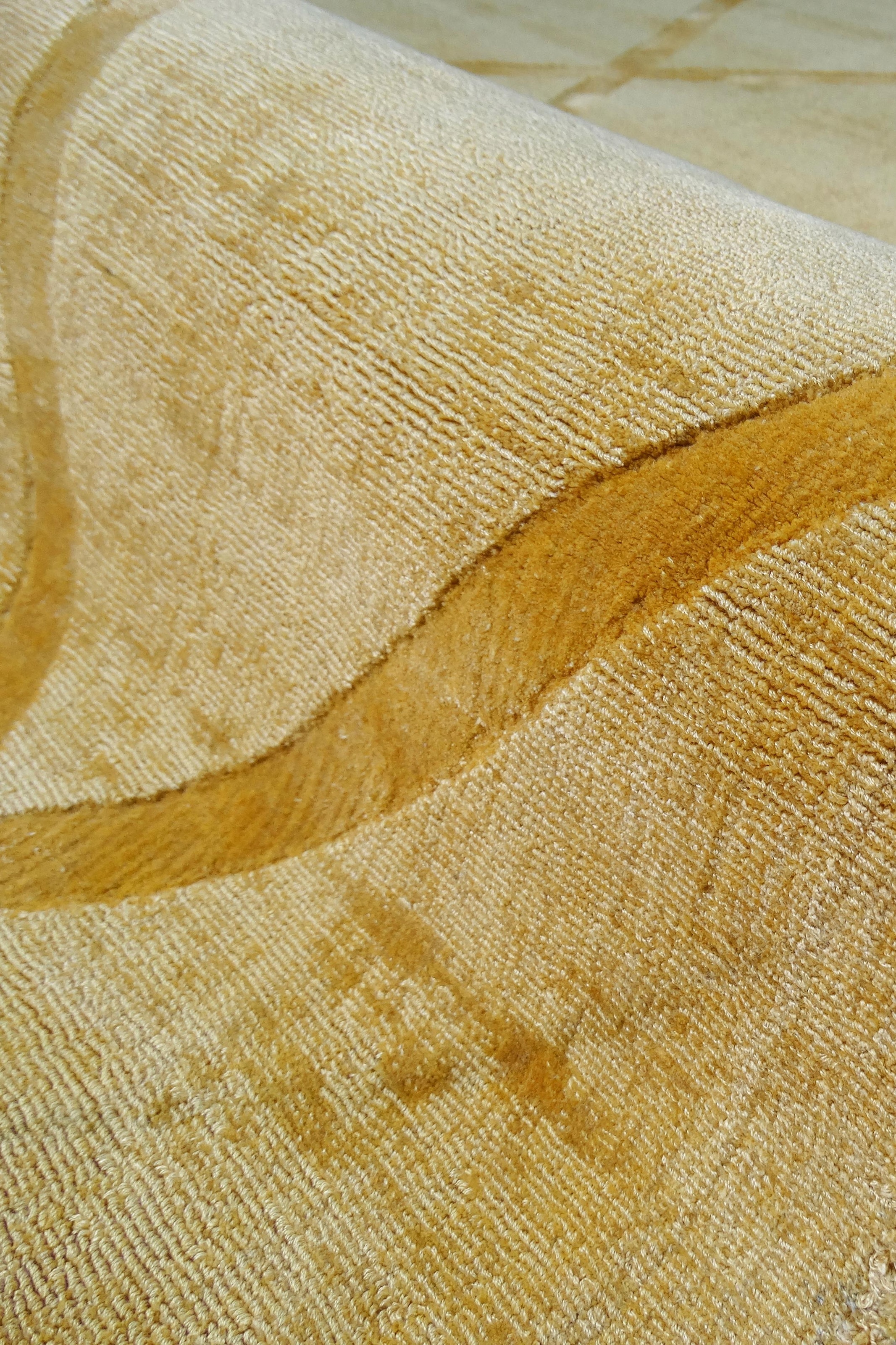Kayoom Teppich »Luxury 210«, rechteckig, 13 mm Höhe, Kurzflor, handweb, Hoch Tief Struktur, Wohnzimmer