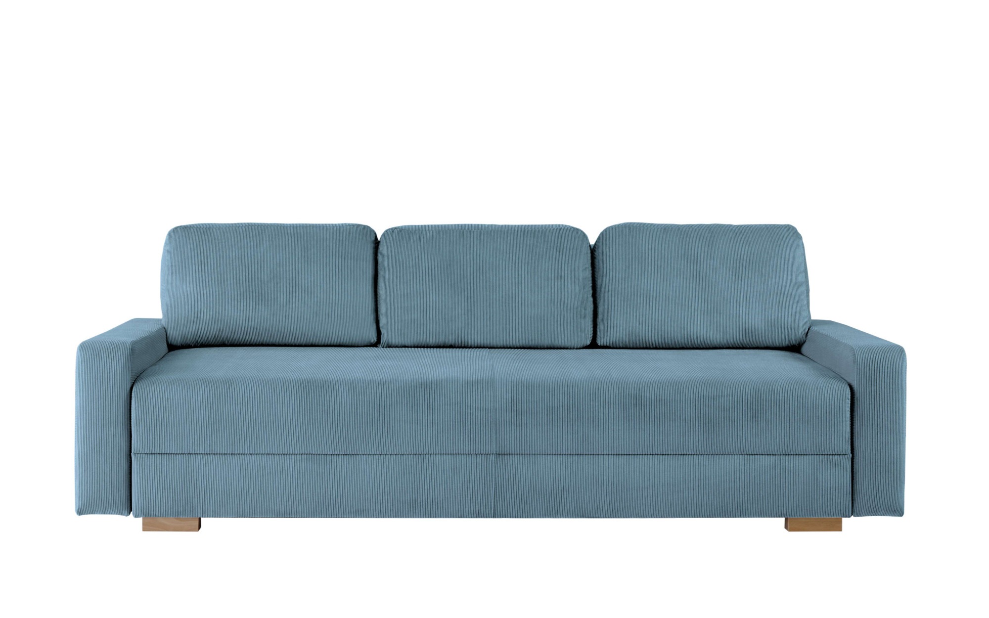 INOSIGN 3-Sitzer »SHERIDIAN Schlafsofa mit Bettkasten, in Feincord & Velvet günstig online kaufen
