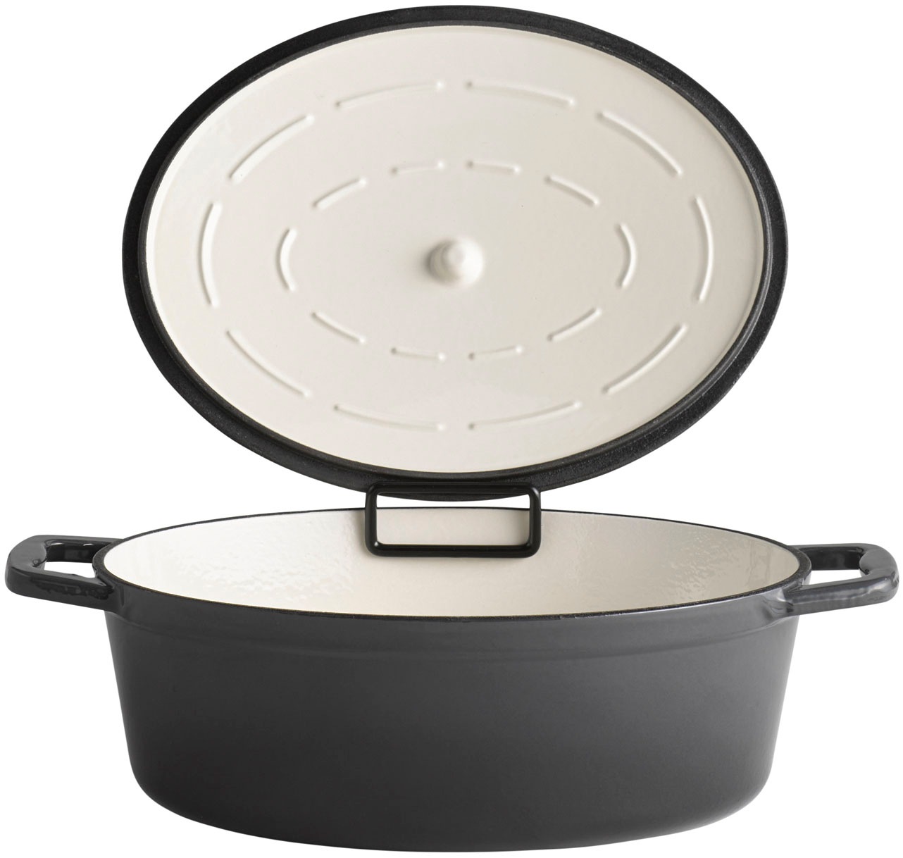 APS Bräter »Stars«, Gusseisen, 5 Liter, oval, 33x25 cm, Induktion günstig online kaufen
