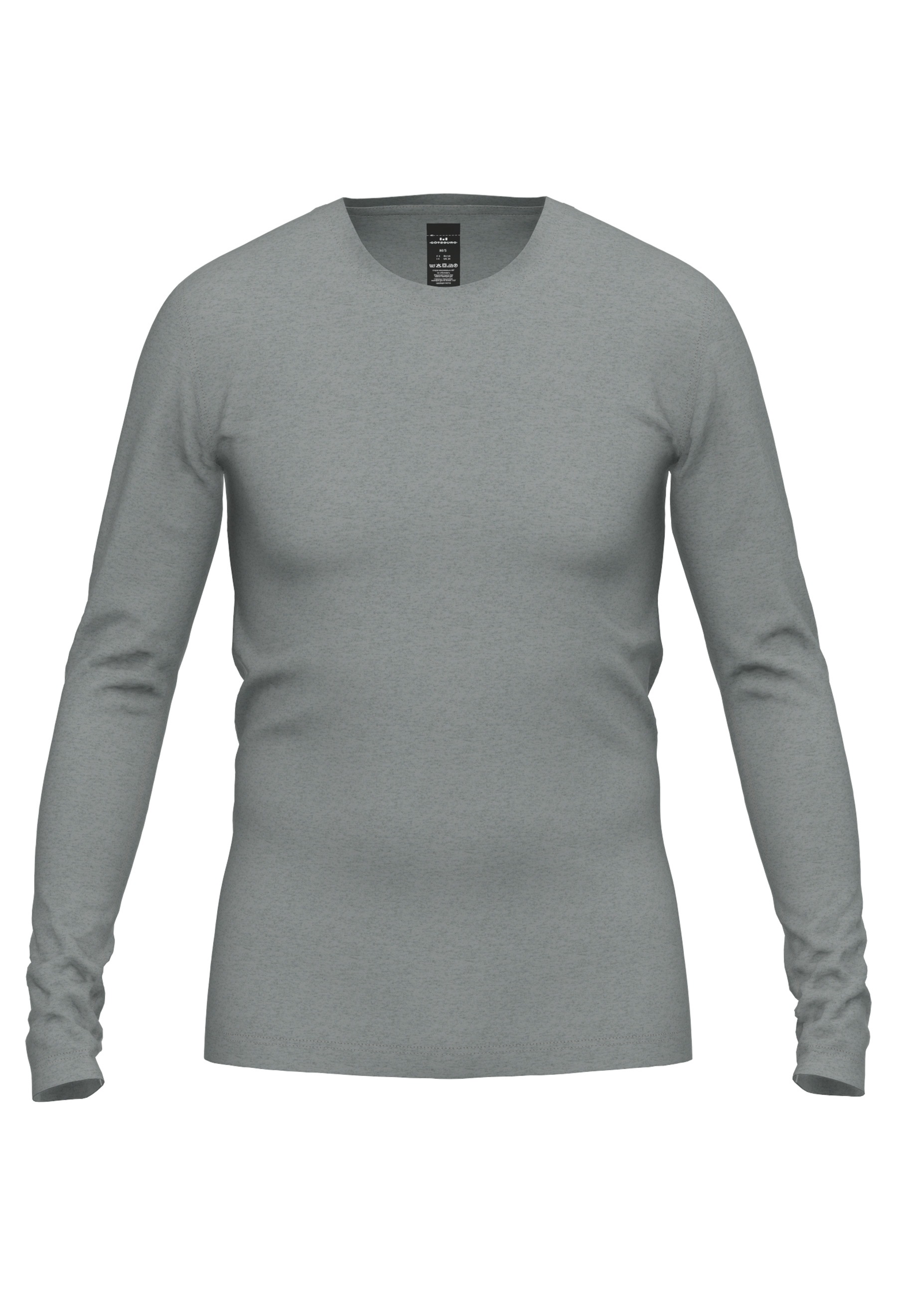 GÖTZBURG Unterziehshirt »Thermo«, Rundhalsausschnitt, langärmelig, eng, Baumwollmix, Langarm