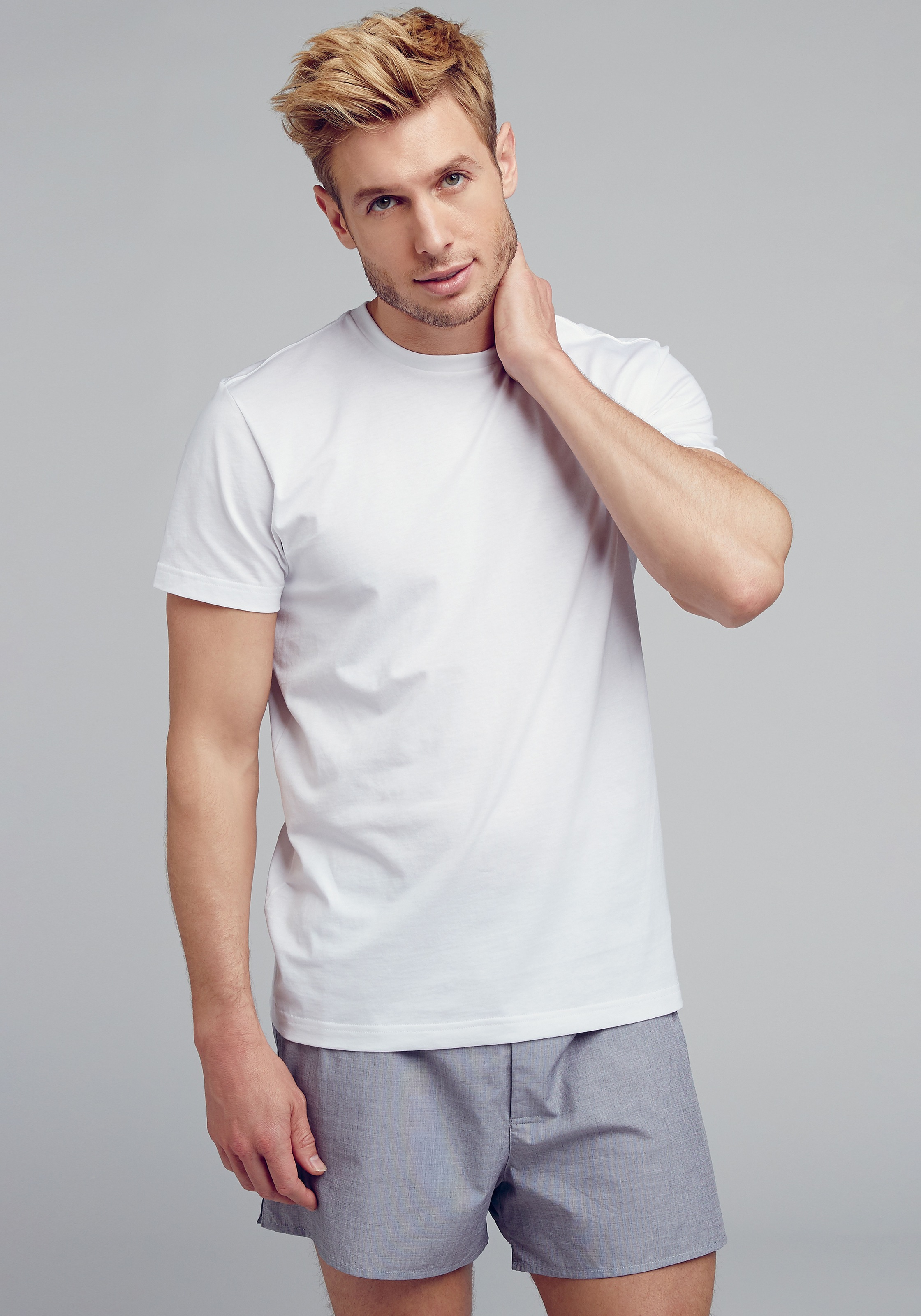 Jockey T-Shirt »American T-Shirt«, (2er Pack), weicher Single-Jersey aus Baumwolle für einen hervorragenden Sitz