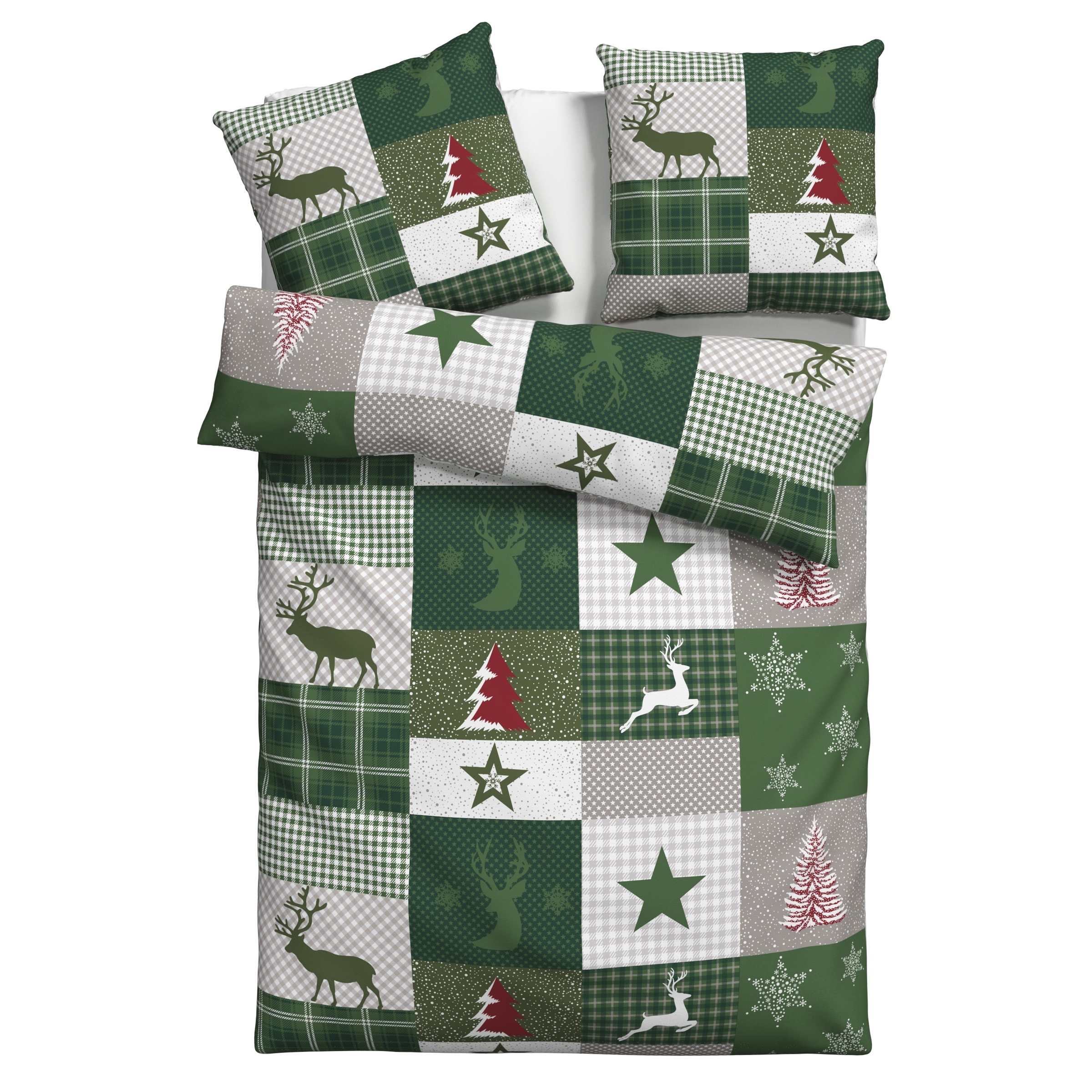Home affaire Bettwäsche »Nicholas«, Weihnachtsbettwäsche, Winter