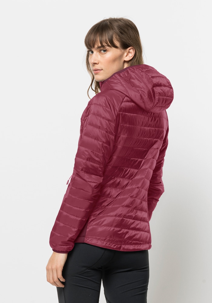 Jack Wolfskin Steppjacke »ROUTEBURN PRO INS JKT W«, mit Kapuze