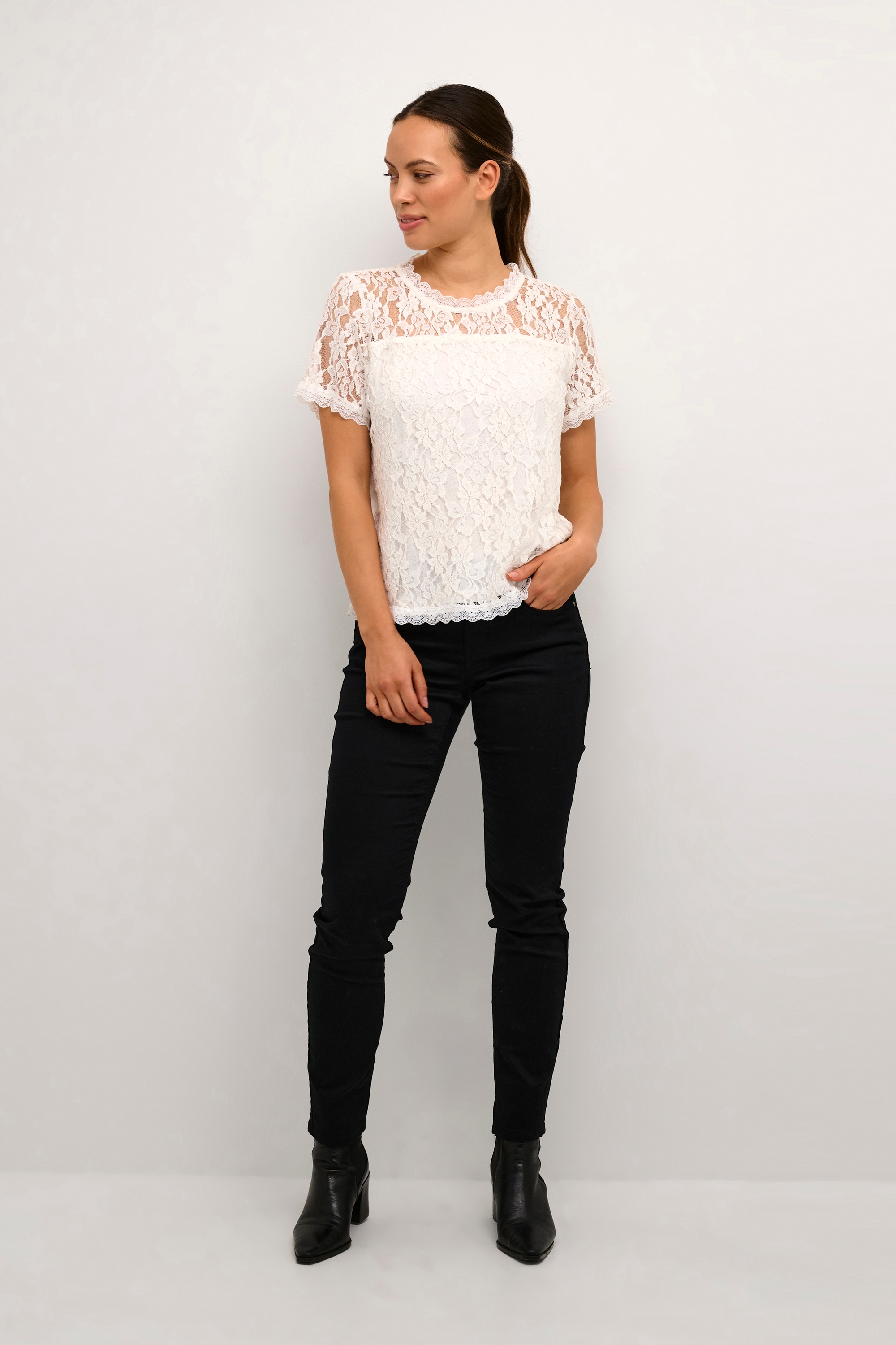 Cream Kurzarmbluse »Bluse kurzarm CRKit«