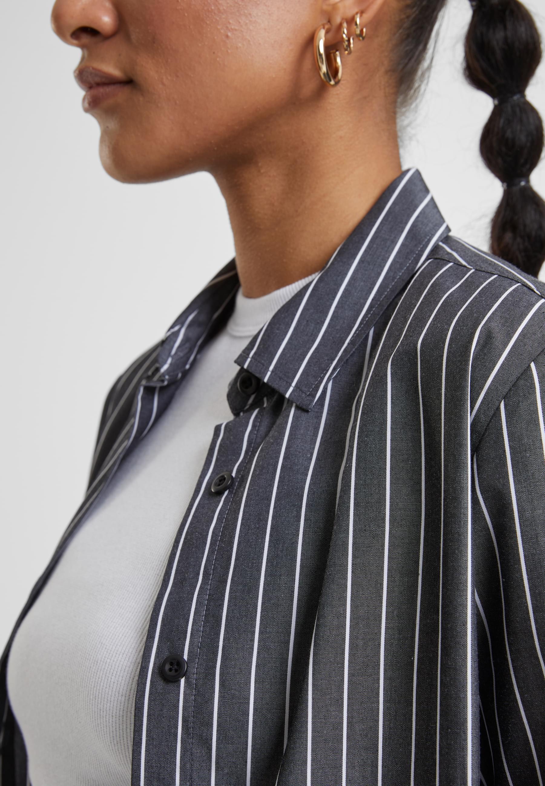 URBAN CLASSICS Klassische Bluse »Urban Classics Ladies Striped Blouse«