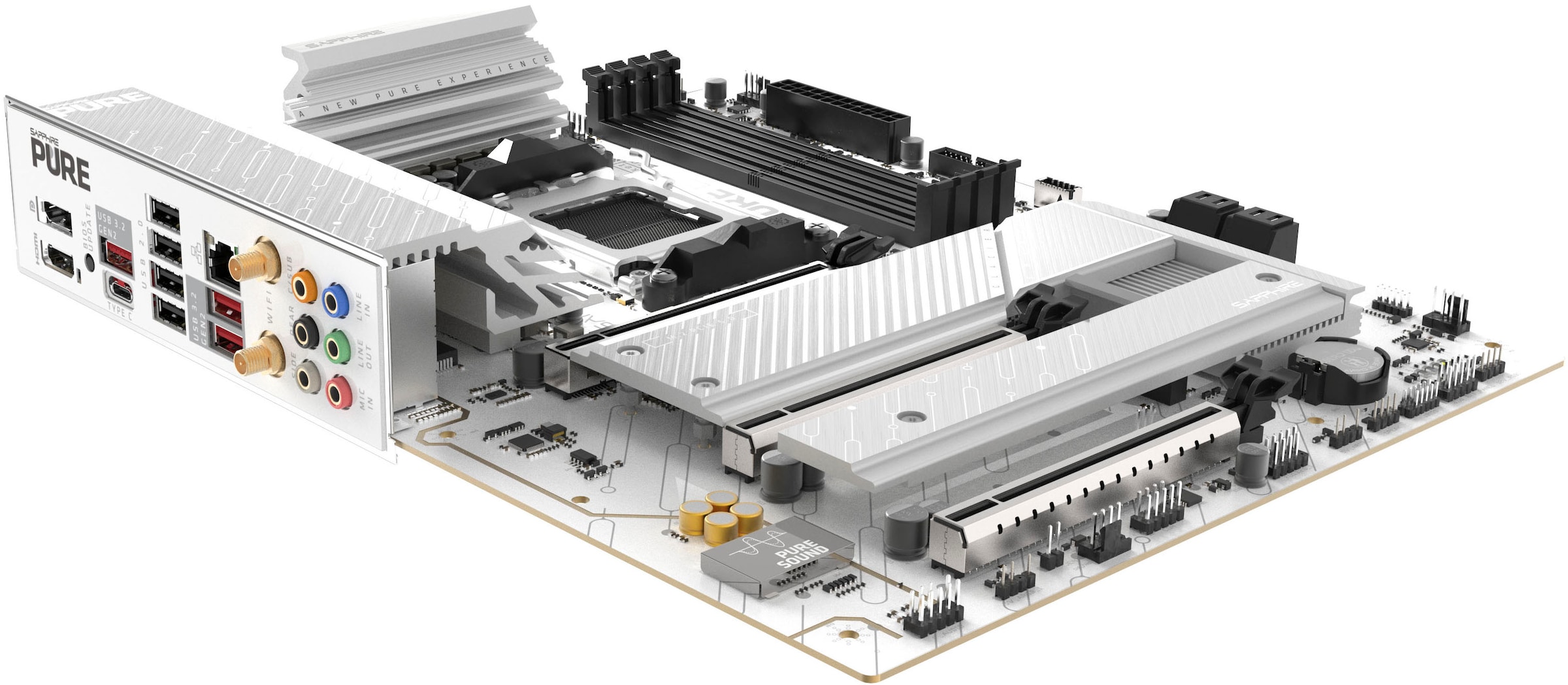 Sapphire Mainboard »PURE B850A WIFI 7«
