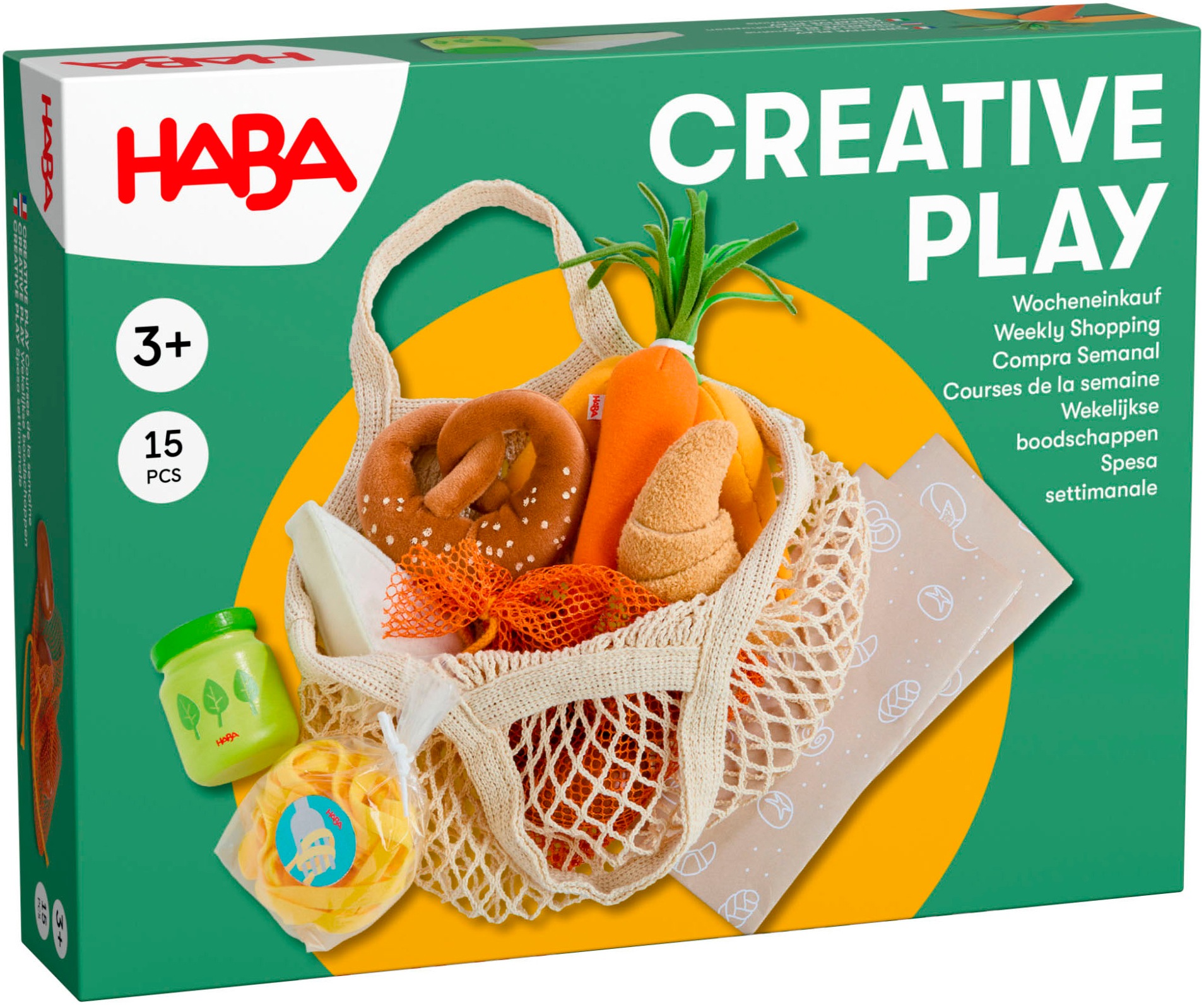 Haba Spiellebensmittel »Creative Play - Wocheneinkauf«