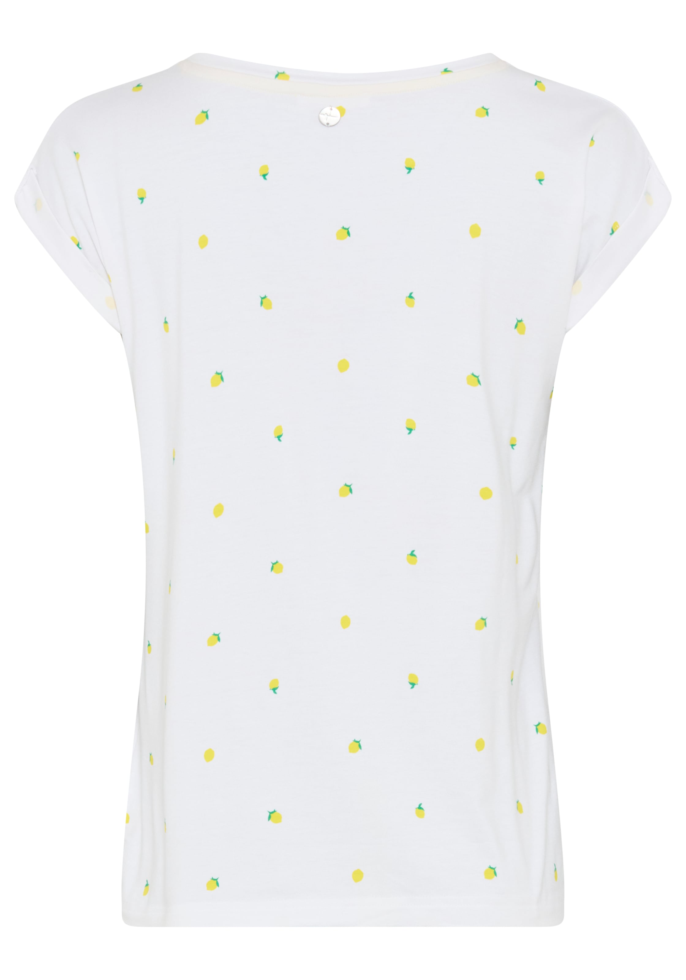 Tamaris T-Shirt mit femininen Allover-Print und lässiger Passform