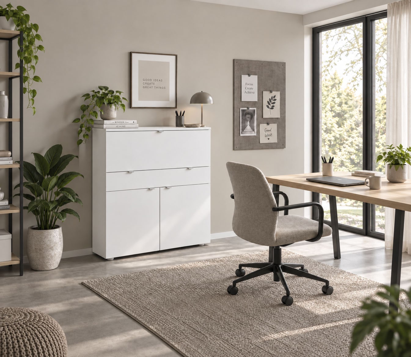 borchardt Möbel Sekretär »Dolly« platzsparend, Home-Office-Schreibtisch, Breite 110 cm, Made in Germany