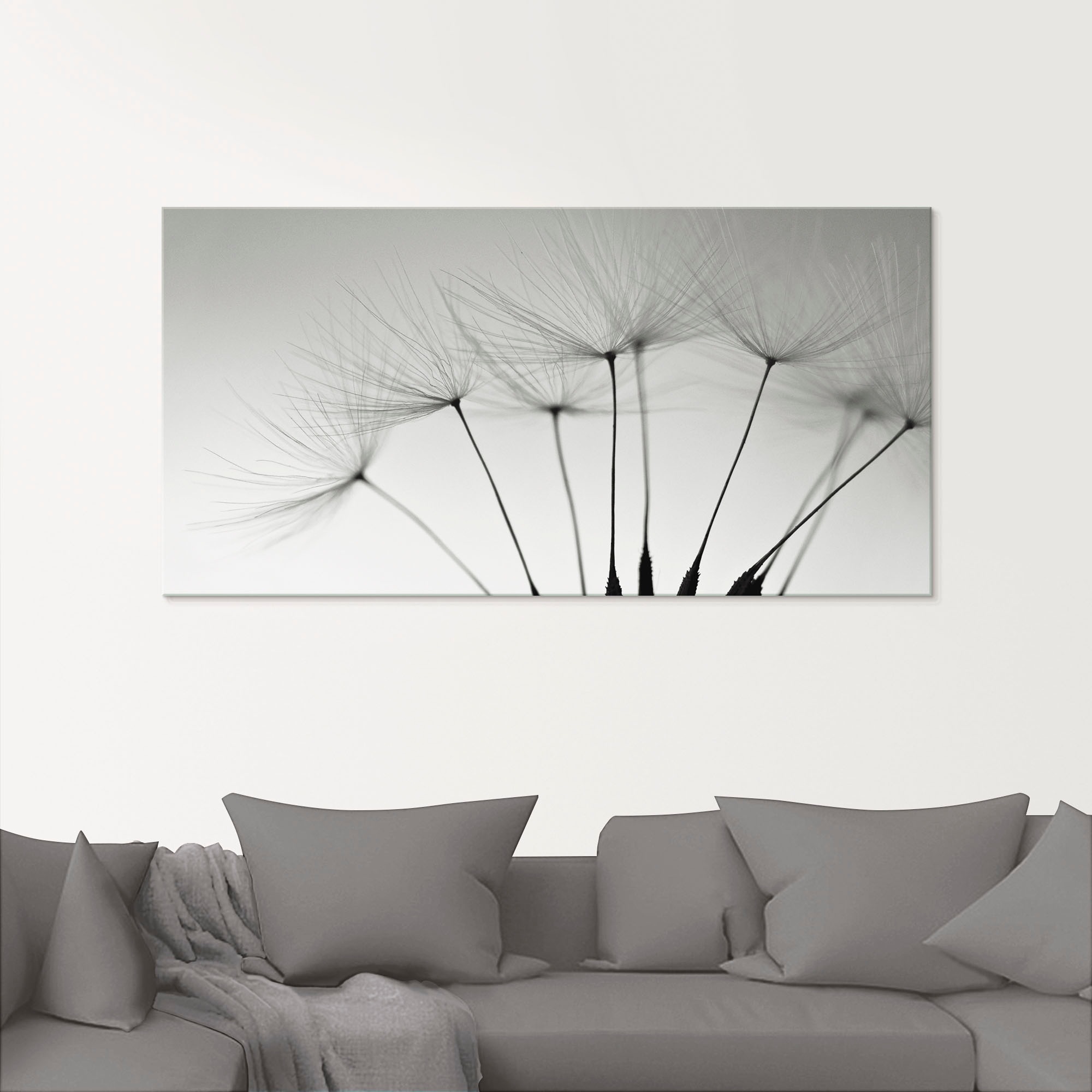 Artland Glasbild »Pusteblumen-Samen I«, Blumen, (1 St.), in verschiedenen G günstig online kaufen