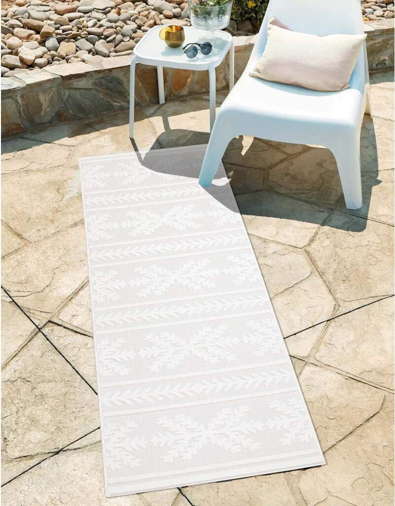 Carpet City Teppich »In-& Outdoorteppich Santorini 411, 3D-Effekt, Boho-Opt günstig online kaufen