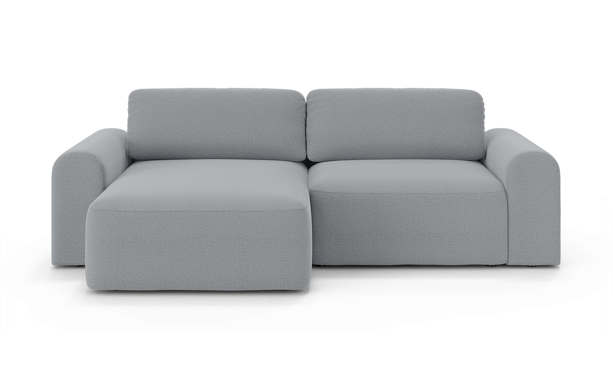 OTTO home Ecksofa »LEOO universell Schlafsofa mit Bettkasten, Maße B/T/H: 272/152/84,5 cm«, L-Form mit Recamiere rechts oder links montierbar, hoher Sitzkomfort