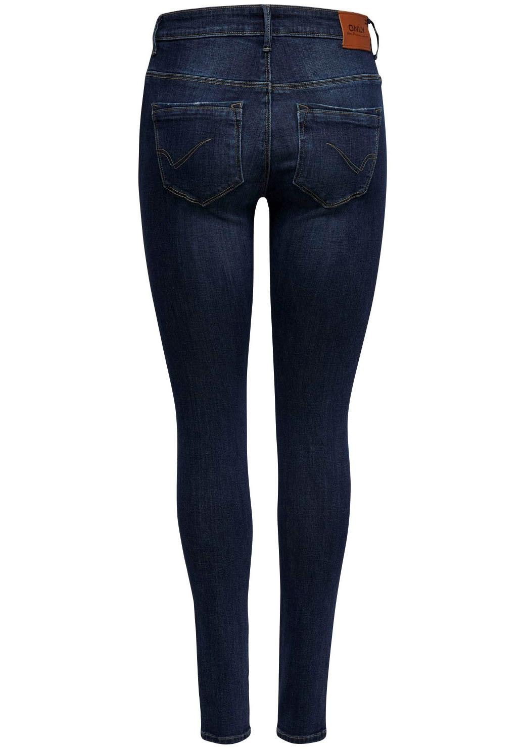 ONLY High-waist-Jeans »ONLPAOLA LOLA HW SK DNM AZG 132907«