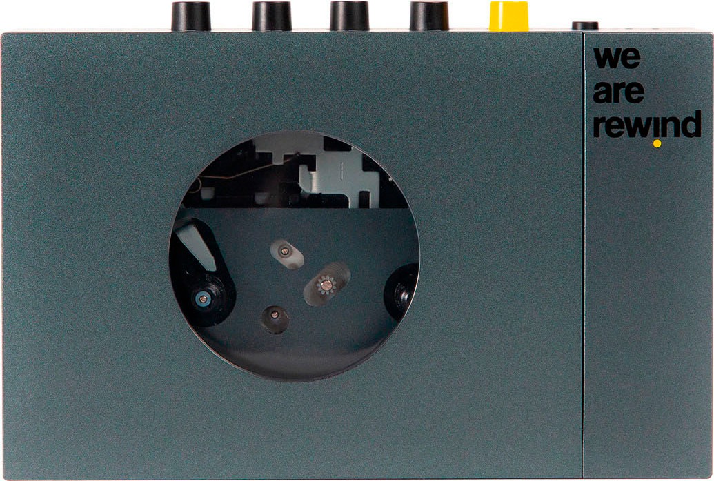 We Are Rewind Kassetten Player »Tragbarer Kassettenspieler mit Bluetooth«, Bluetooth