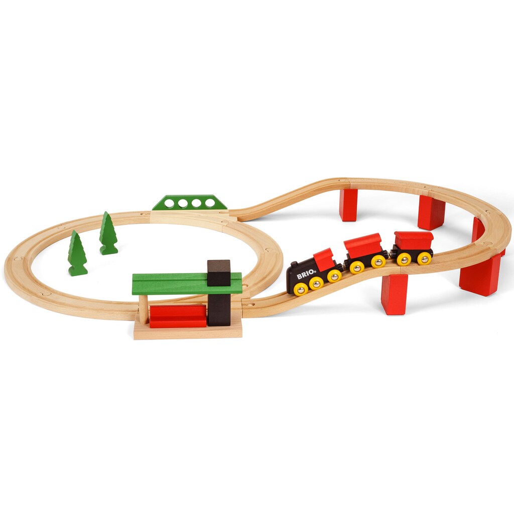 BRIO® Spielzeug-Eisenbahn »Classic Deluxe-Set«, (Set)