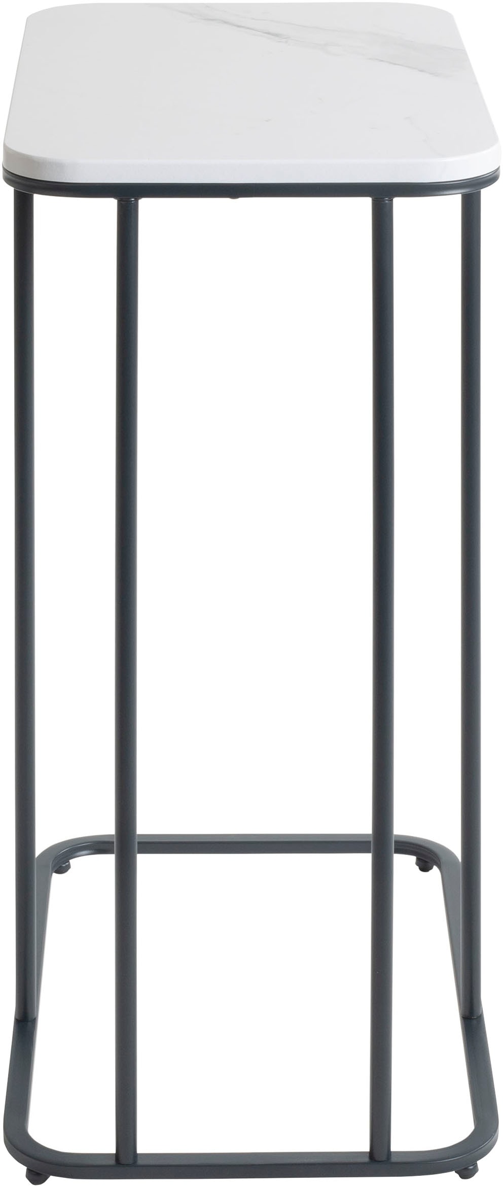 HAKU Beistelltisch »Sofatisch, Wohnzimmertisch« 1 Stk. tlg. rechteckig - aus Metall Anthrazit B/T/H 45/30/67 cm