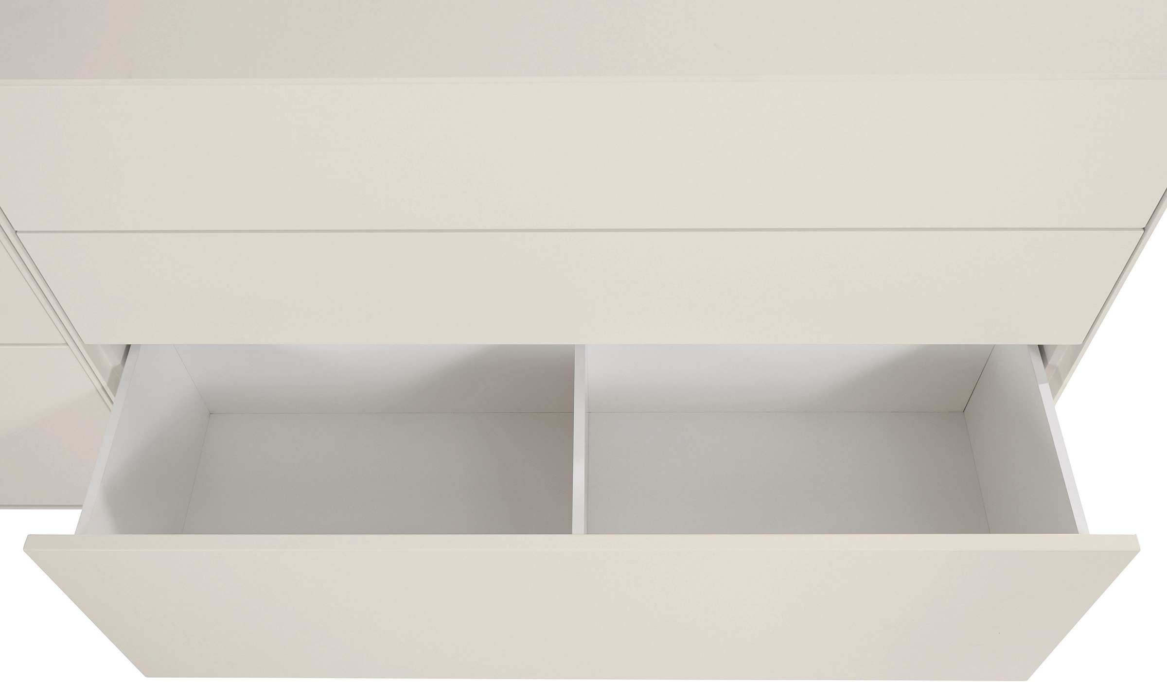 LeGer Home by Lena Gercke Sideboard »Essentials«, (3 St.), Breite: 335cm, MDF lackiert, Push-to-open-Funktion