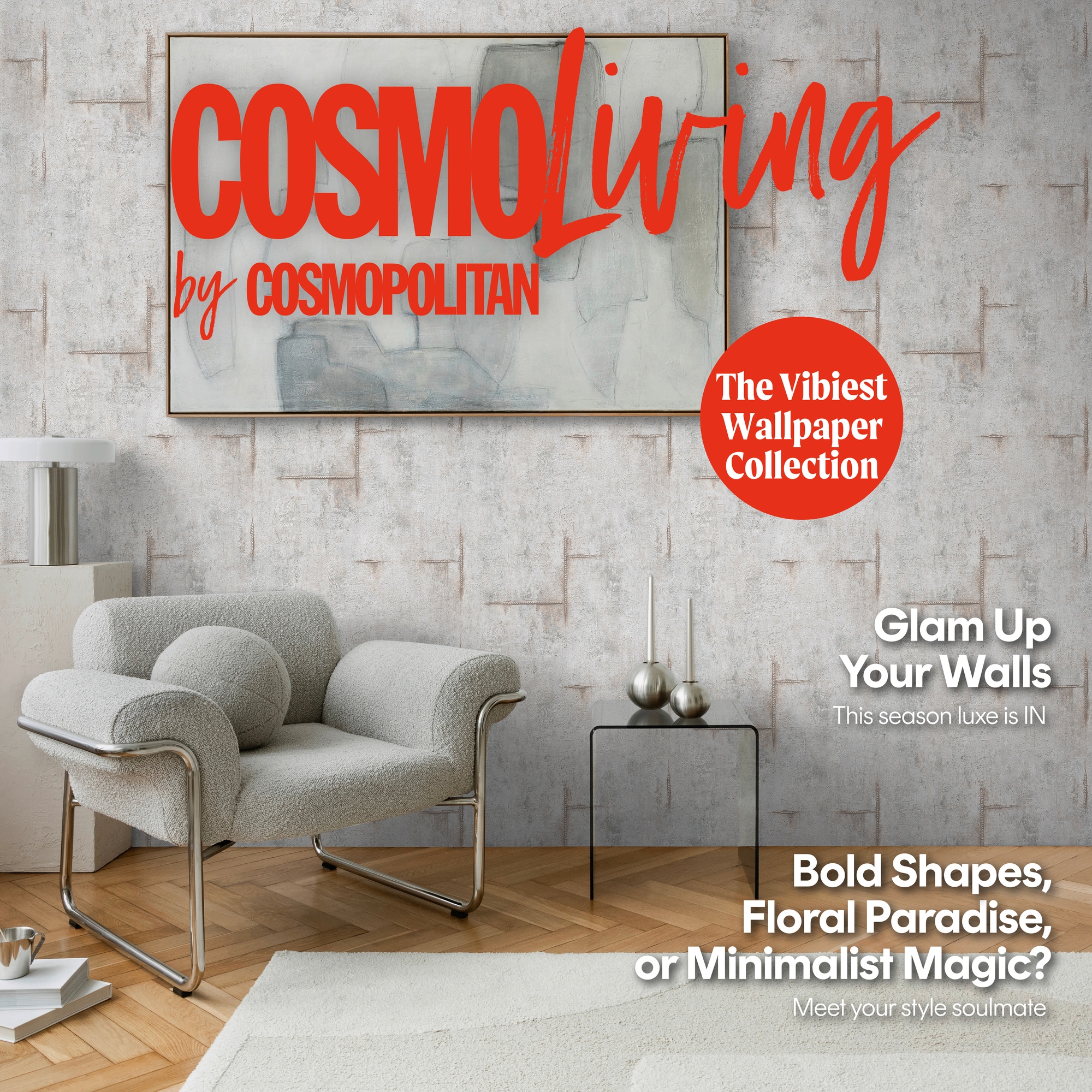 CosmoLiving by Cosmopolitan Vliestapete »Graphite Groove-Edge Betonoptiktapete« matt strukturiert Betonoptik mit modernem Industrial-Charme
