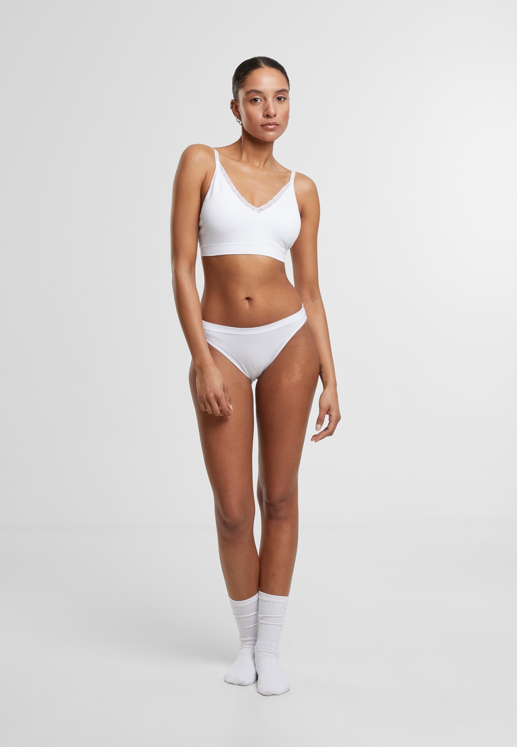 URBAN CLASSICS Sport-BH »Urban Classics Ladies Padded Rip Bra 2-Pack«