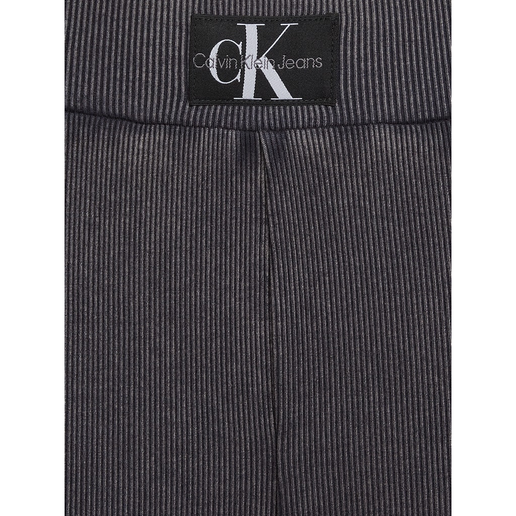 Calvin Klein Jeans Relaxhose »WASHED RIB WOVEN LABEL PANT«, mit Markenlabel