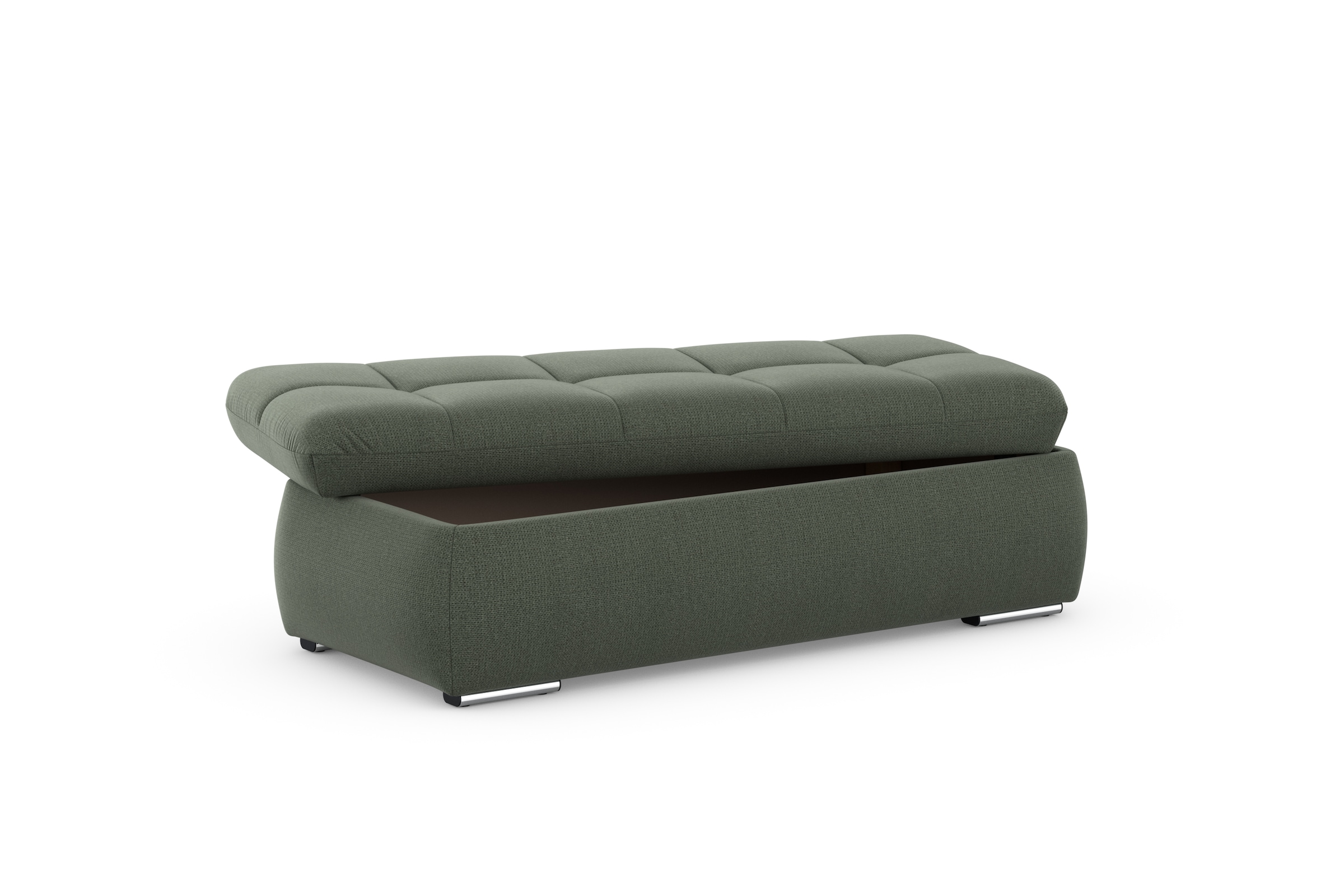 DOMO collection Polsterhocker »Moric«, inklusive Stauraum