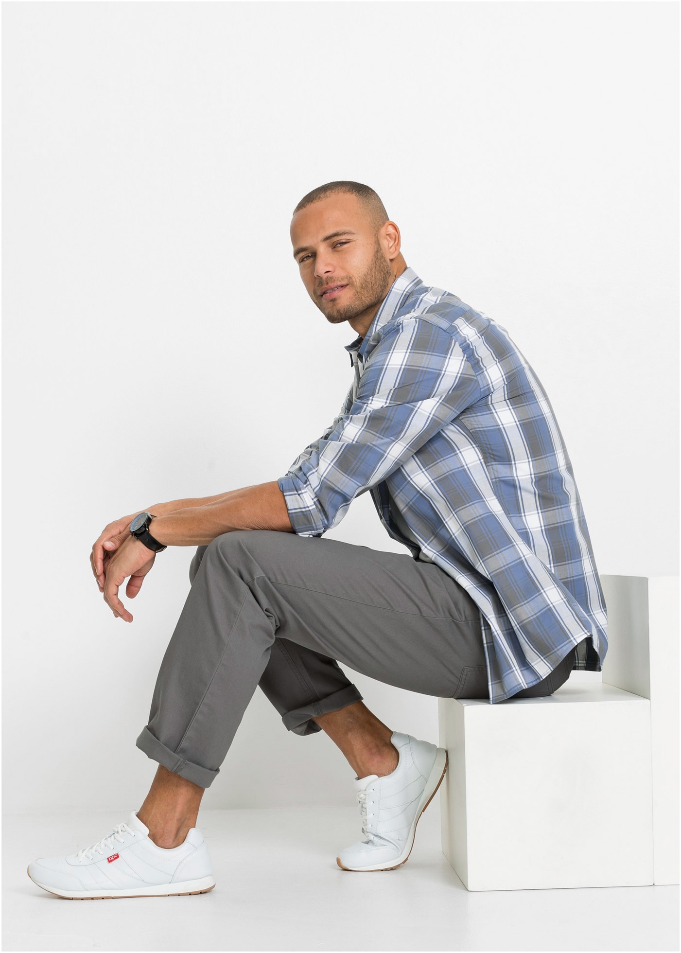 bonprix Schlupfhose »Regular Fit Schlupfhose mit Komfortbund, Straight (2er Pack)«  Regular Fit Schlupfhose mit Komfortbund, Straight (2er Pack)