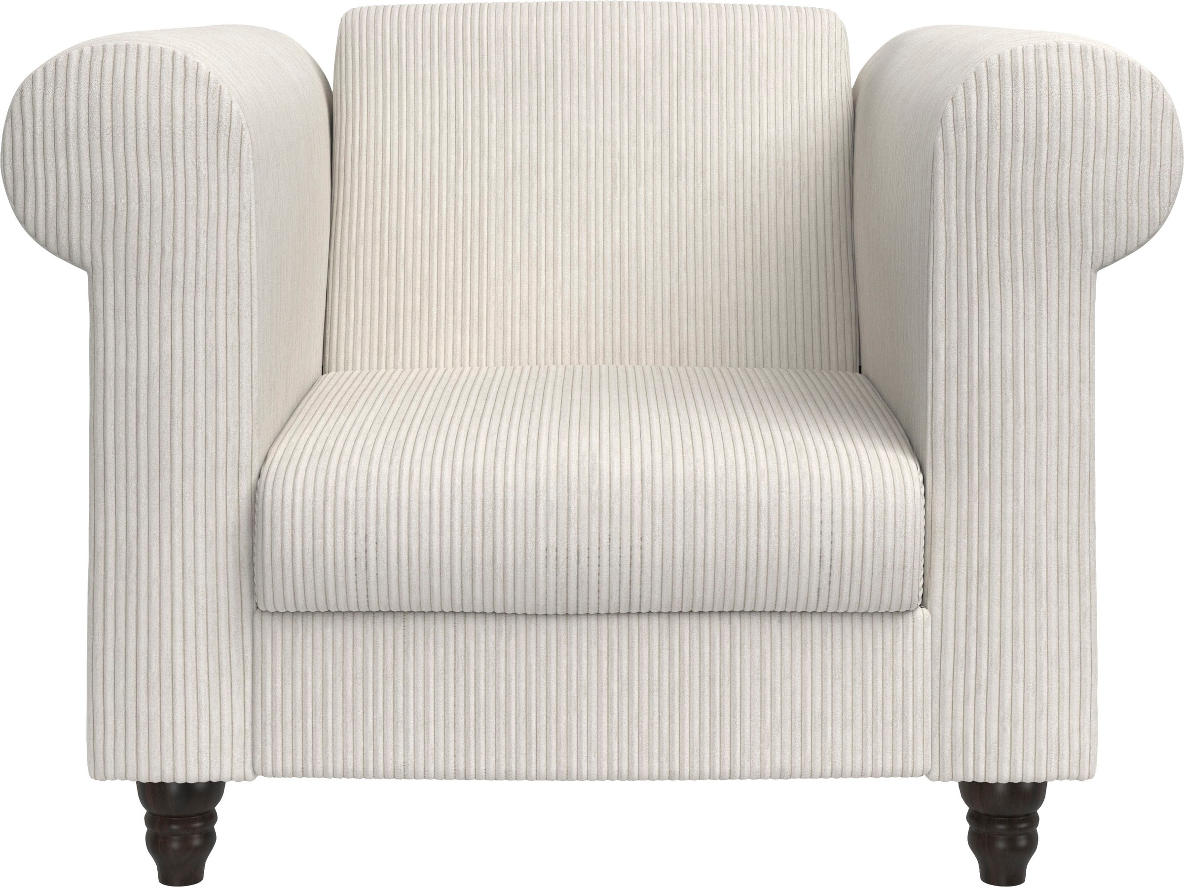 Dorel Home Chesterfield-Sessel »Felix II in Breit-Cord«, mit Rückenlehne 3- günstig online kaufen