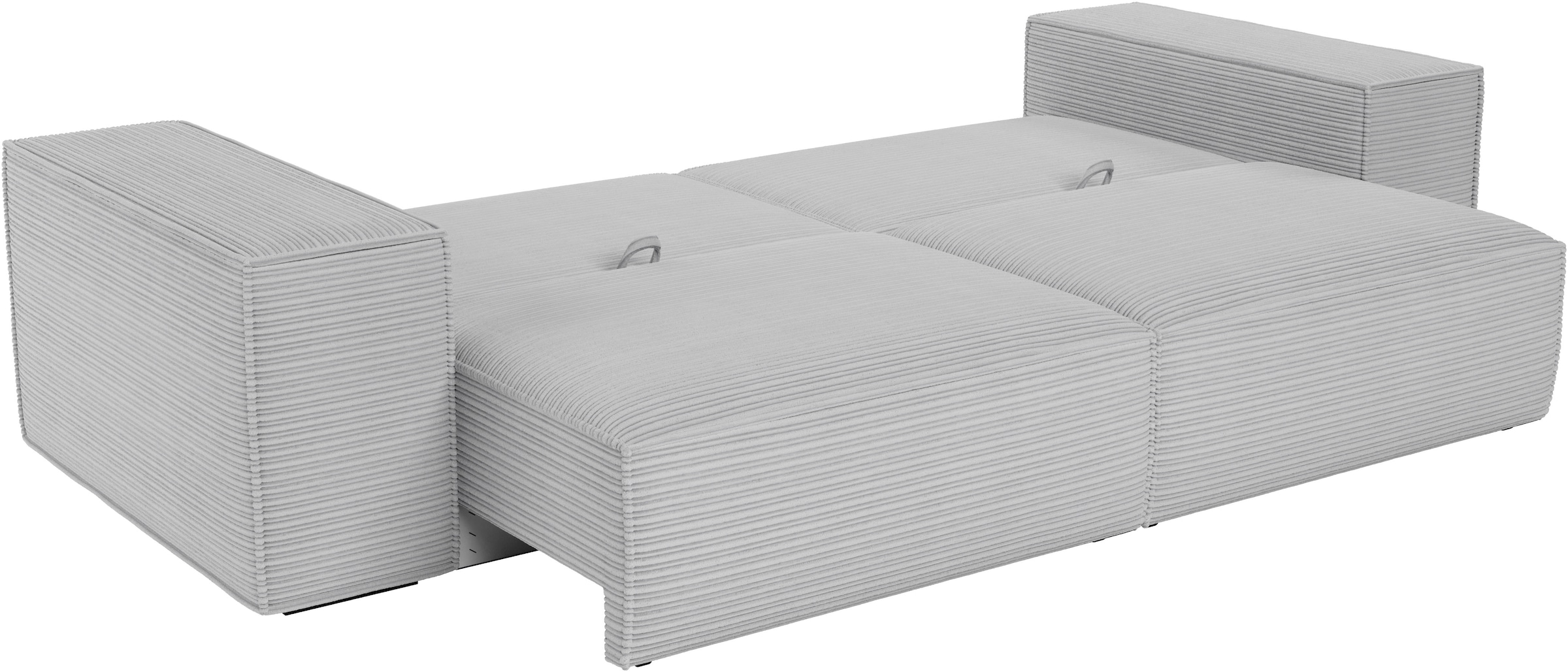 Trends by HG Big-Sofa »CONOR« Schlaffunktion + Bettkasten