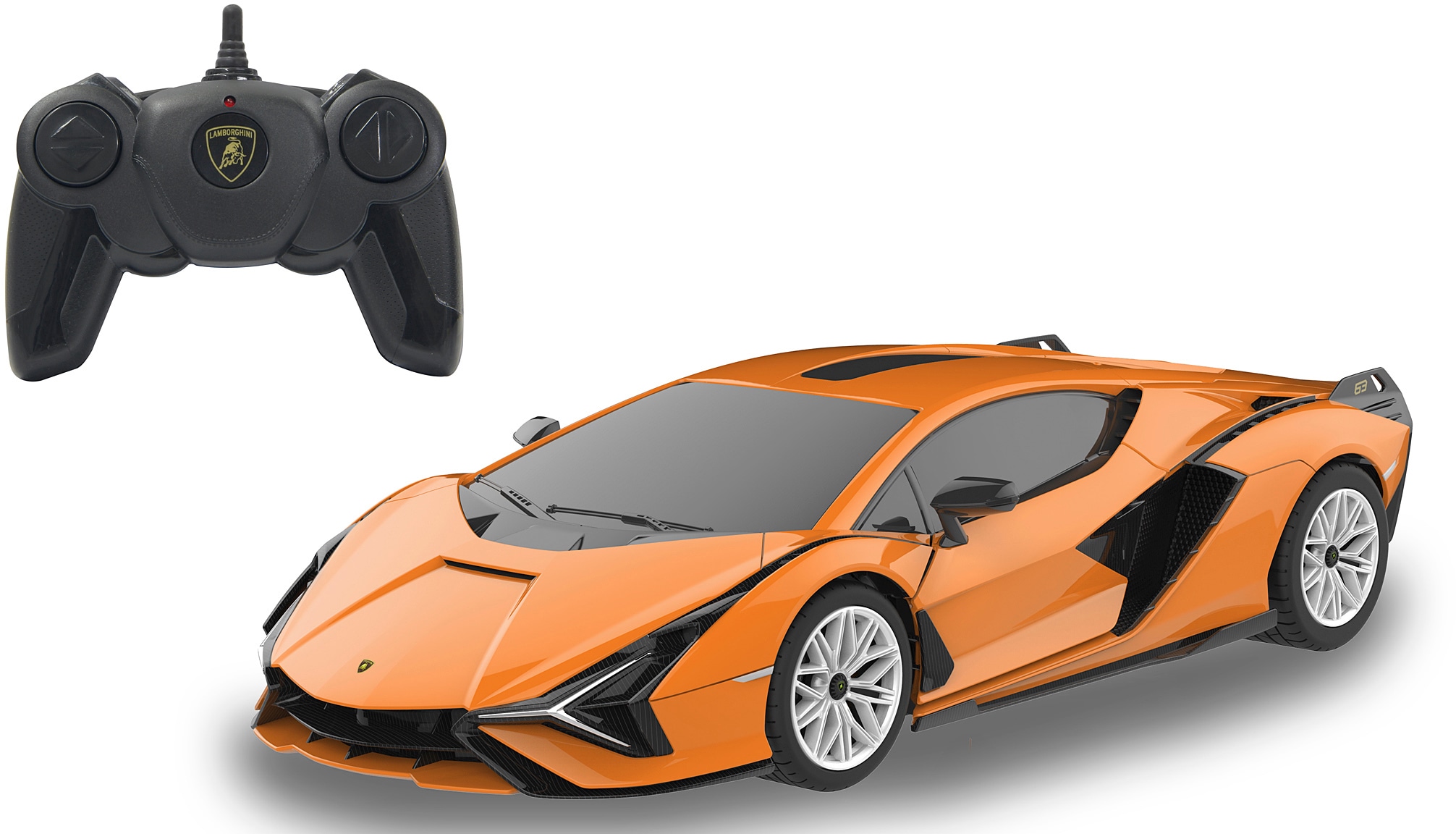 Jamara RC-Auto »Lamborghini Sián 1:24, orange - 2,4 GHz«