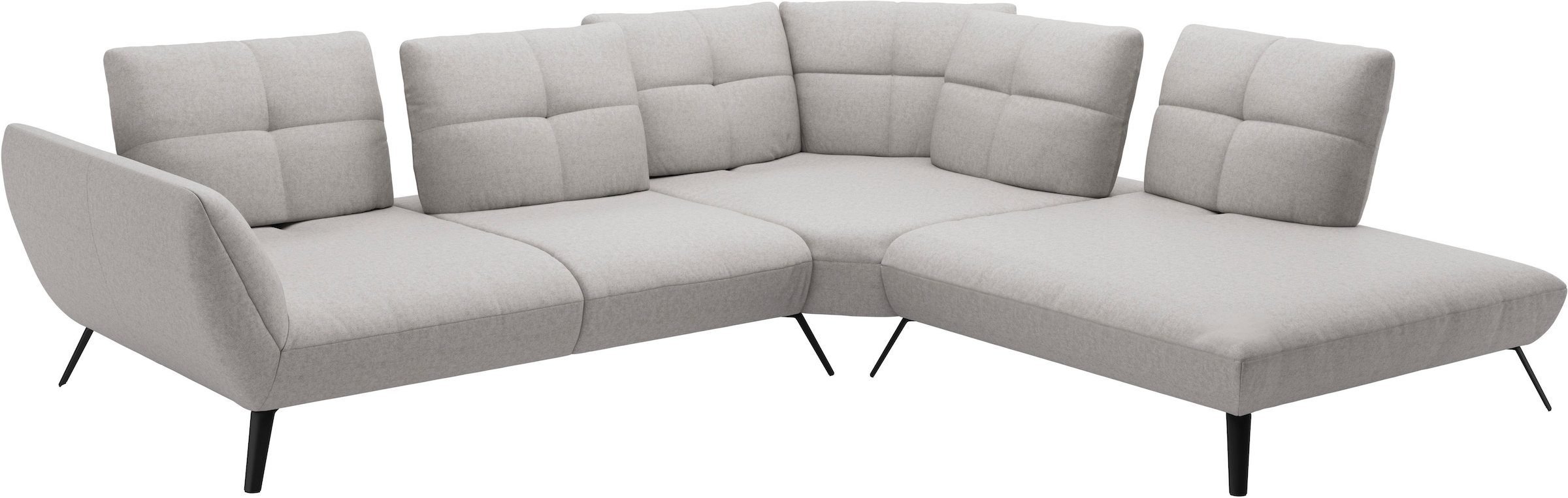 OTTO home Ecksofa »Mikado L-Form« inkl. Sitztiefenverstellung und Armteilverstellung