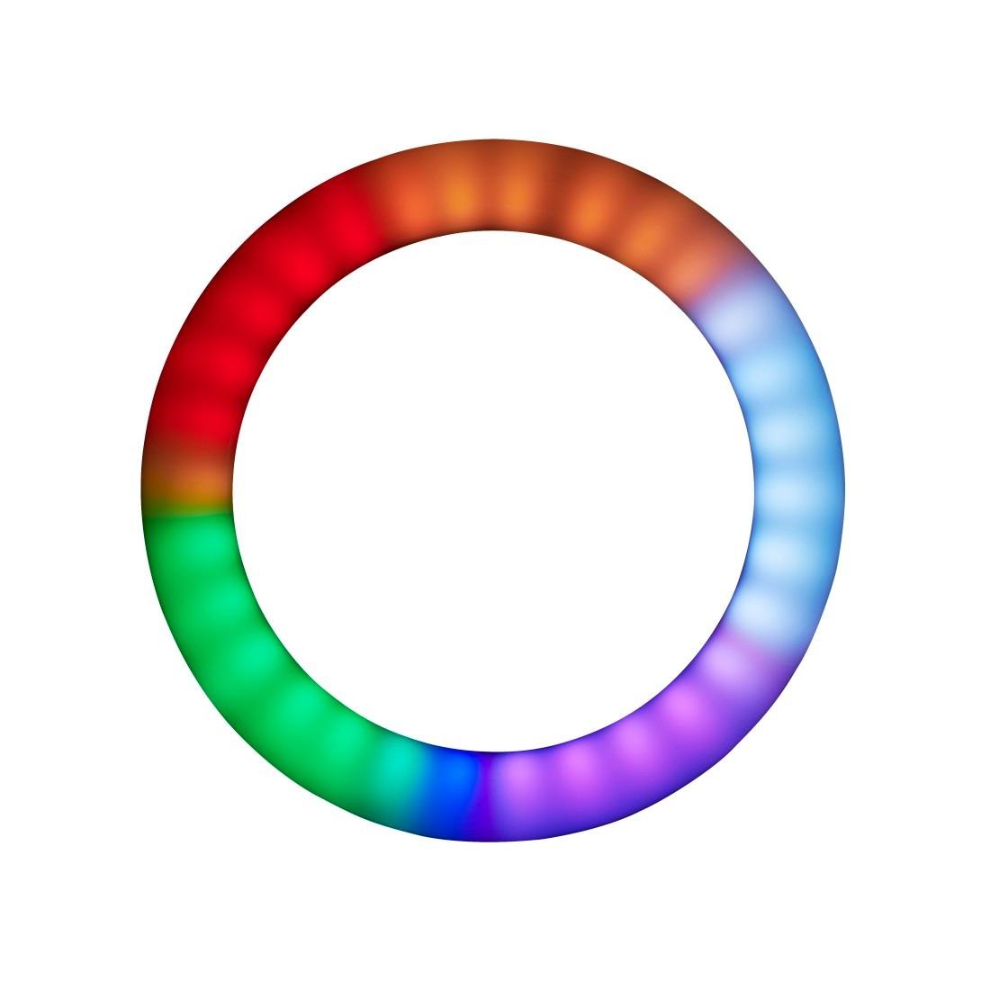 Hama Ringlicht »LED-RGB-Ringleuchte, Ringlicht, Smartphone-Set, faltbar«
