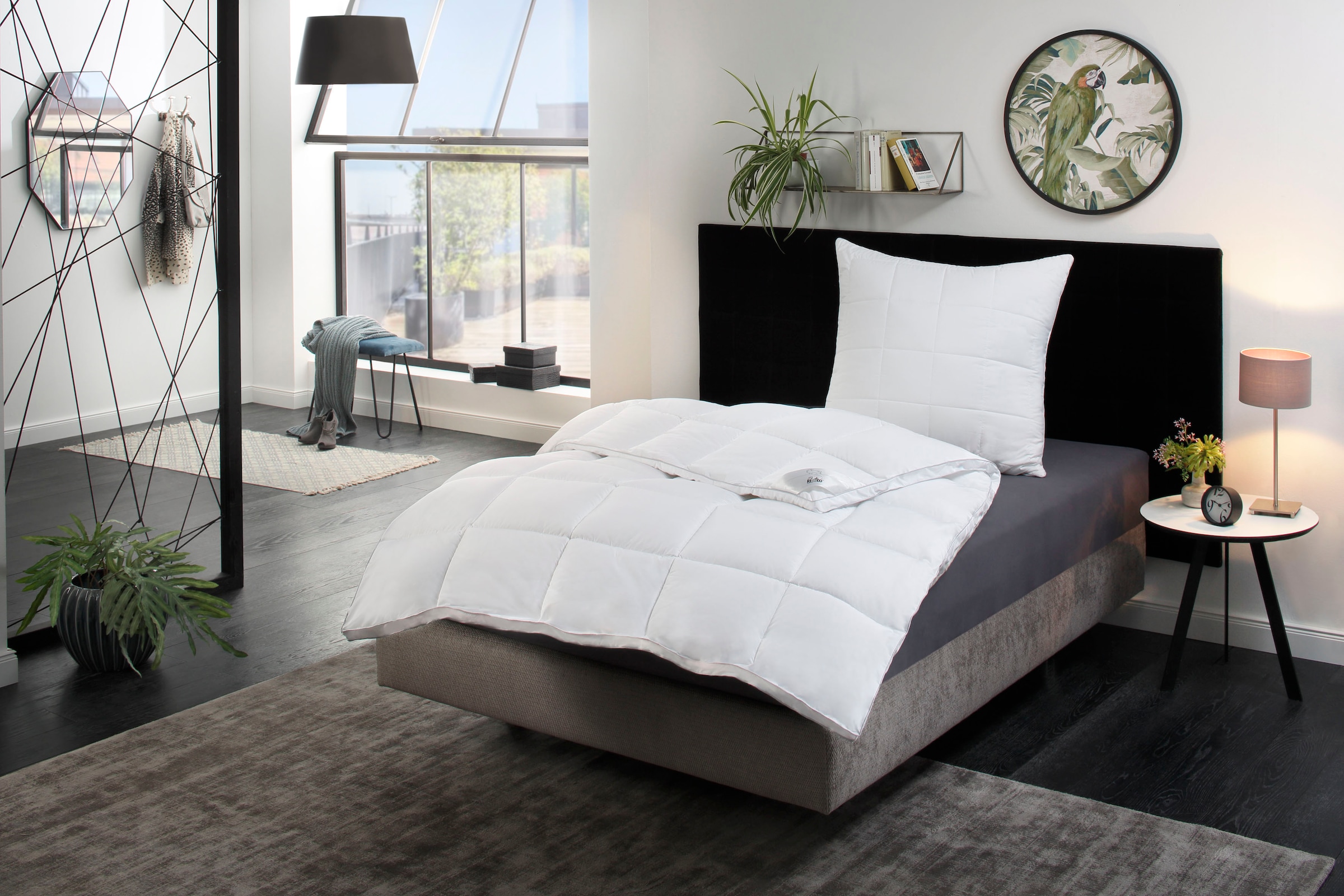 RIBECO Kunstfaserbettdecke »Isabel« normal 1 Stk. tlg. günstig online kaufen