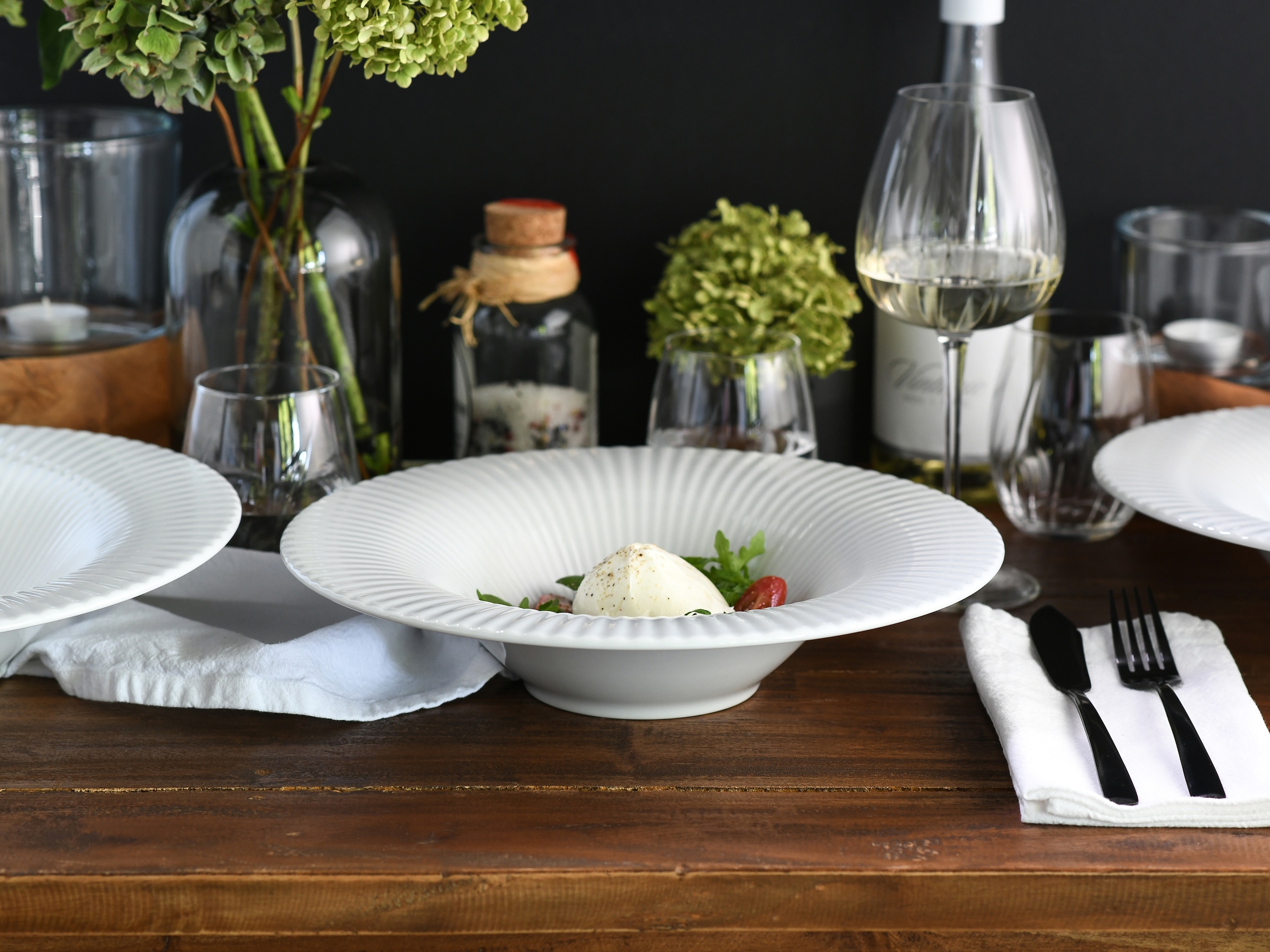 CreaTable Speiseteller »Allegra,Teller 30,5 cm, 4-tlg.« Vielseitig einsetzbar, Klassische Coupeform