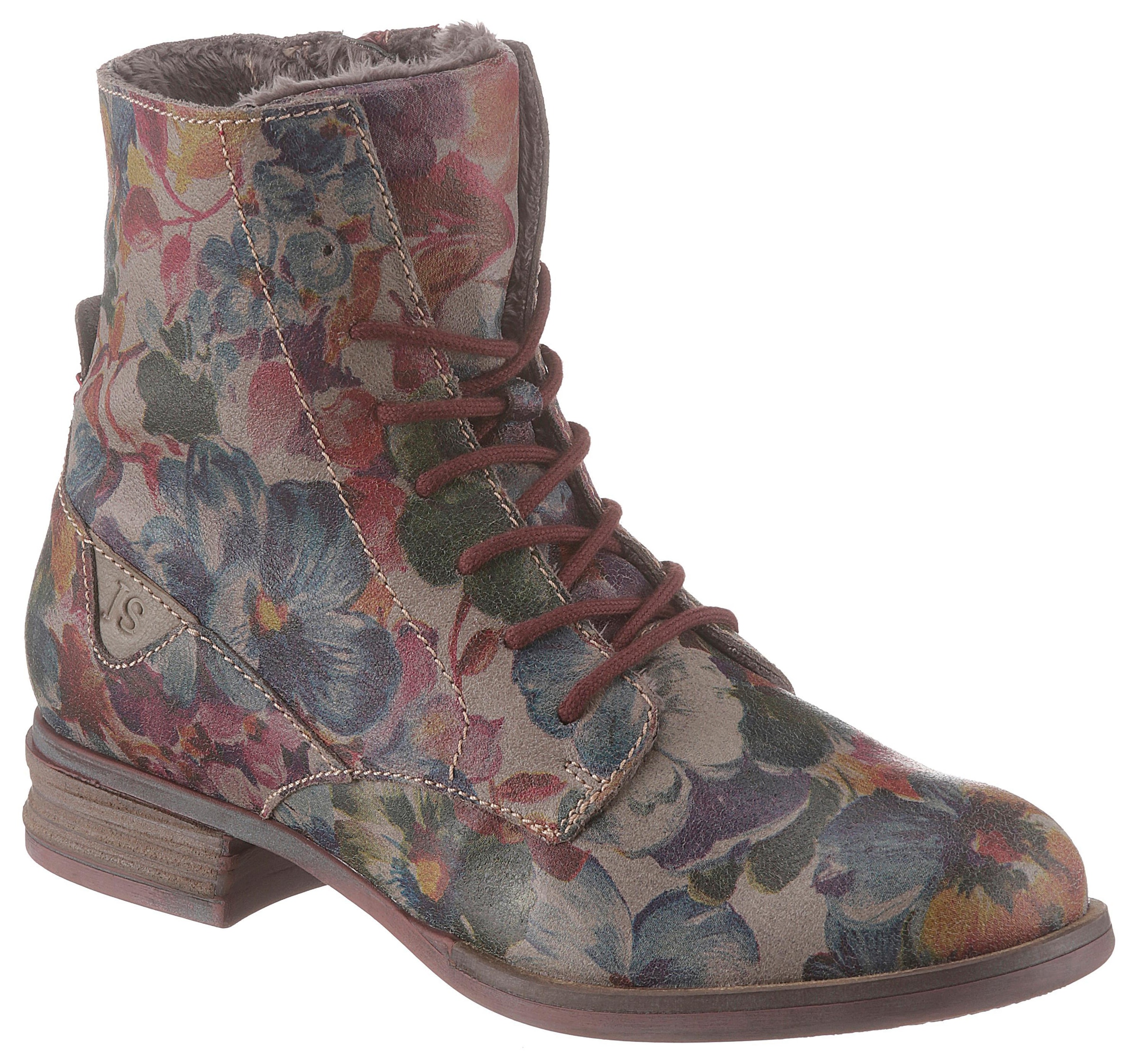 Josef Seibel Schnürboots »Sanja 01« mit Blütenprint