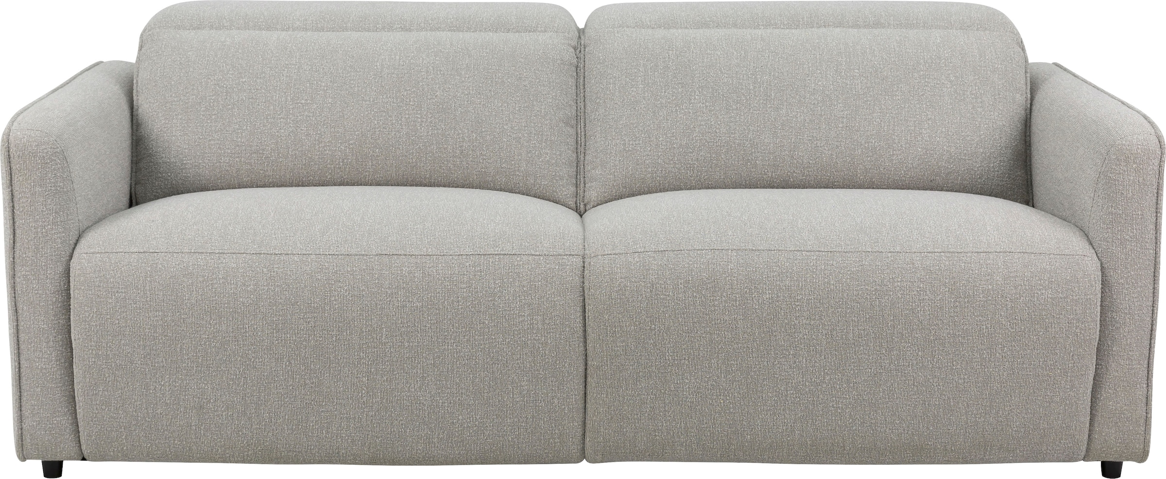 INOSIGN 2-Sitzer »KYLLY, XXL (208 cm) elektrische Relax- und Liegefunktion in 2 Sitzen«, Mega-Sofa, Kopfteilverstellung, USB A/ C, Federkern, Feinstruktur