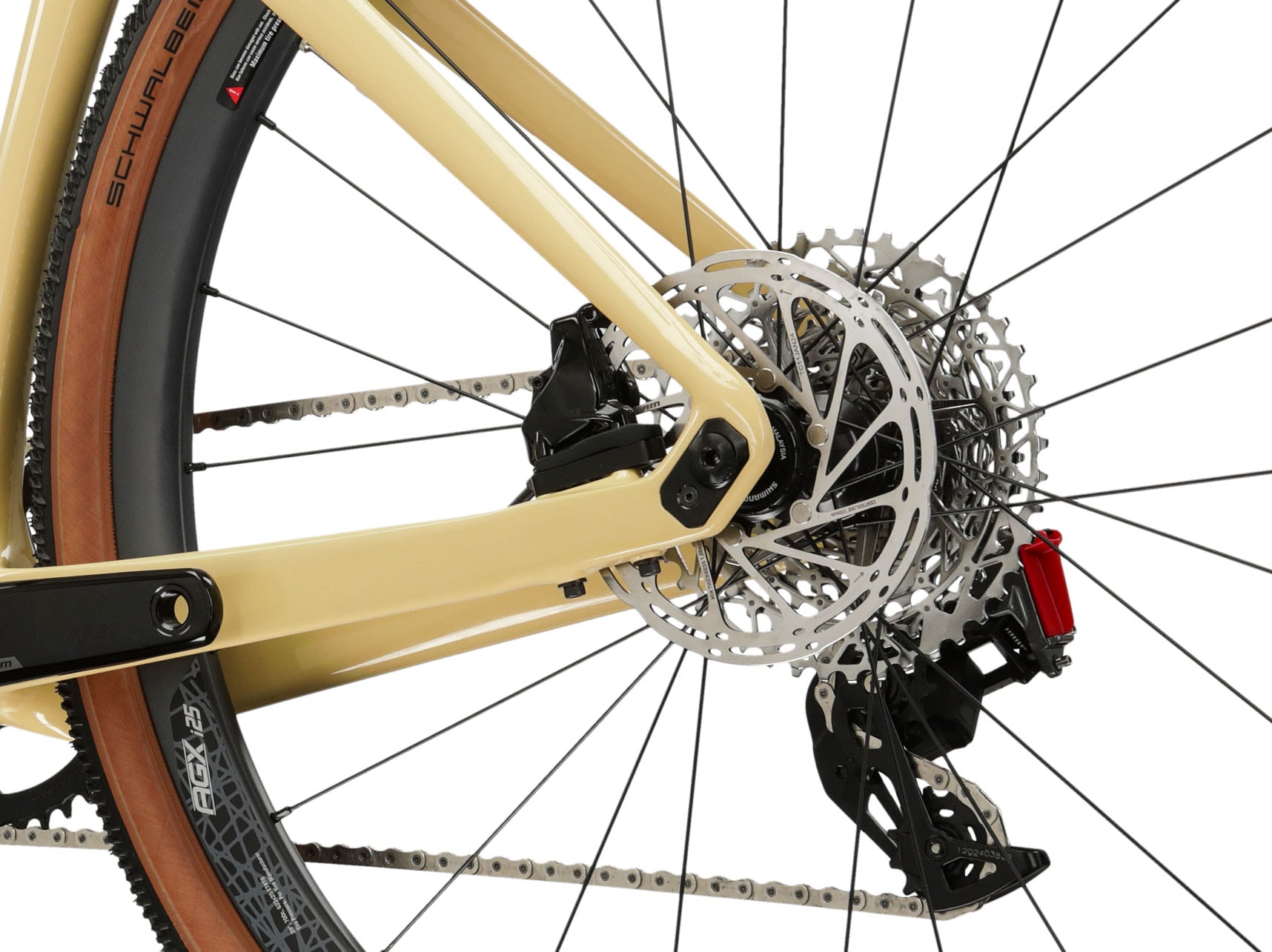 Kross Gravelbike »KROSS Gravelbike Esker RS 3.0 28" braun«, 12 Gang, SRAM, RIVAL XPLR AXS Schaltwerk, Kettenschaltung