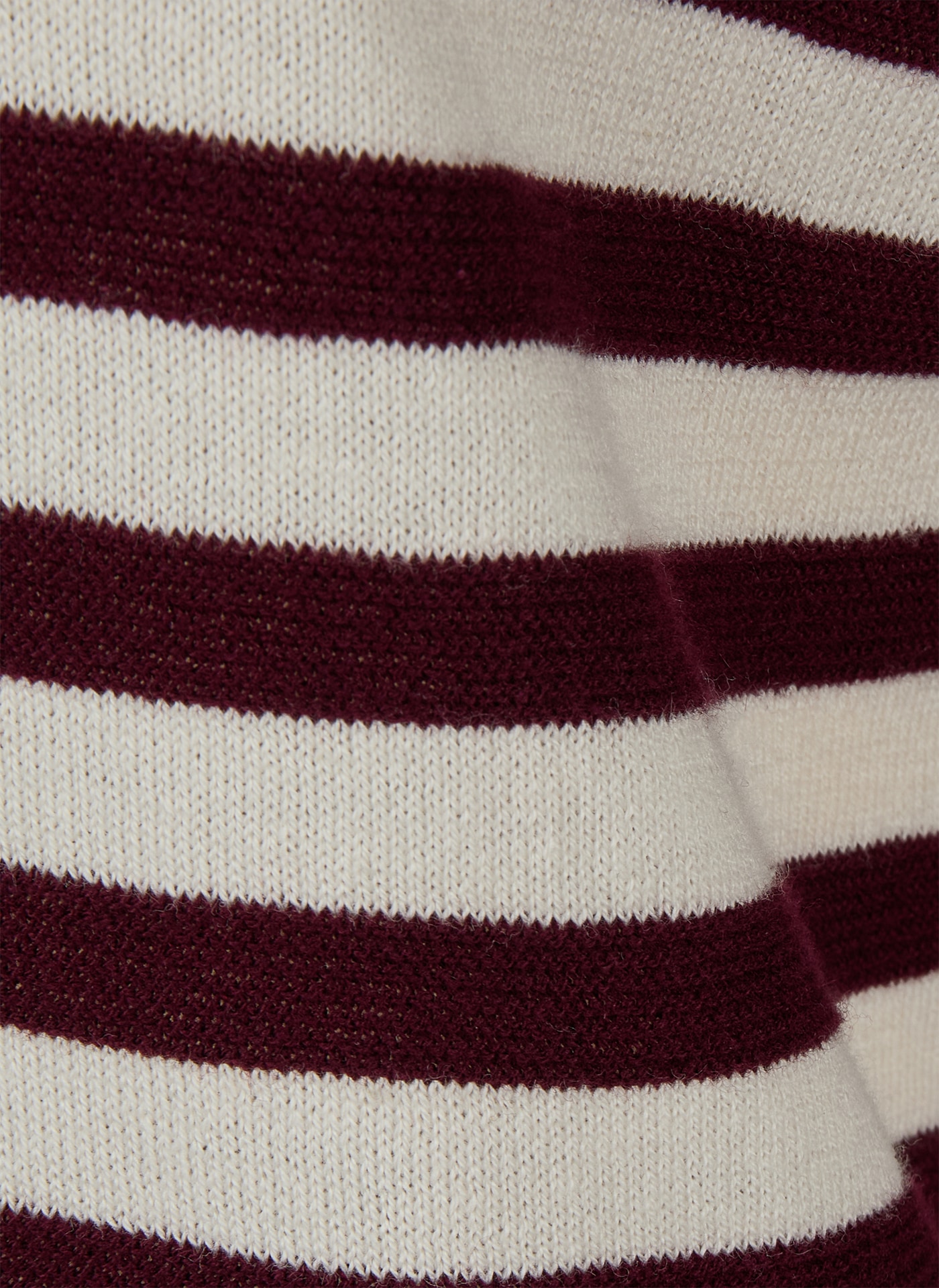Rabe Strickpullover in Ringel-Optik