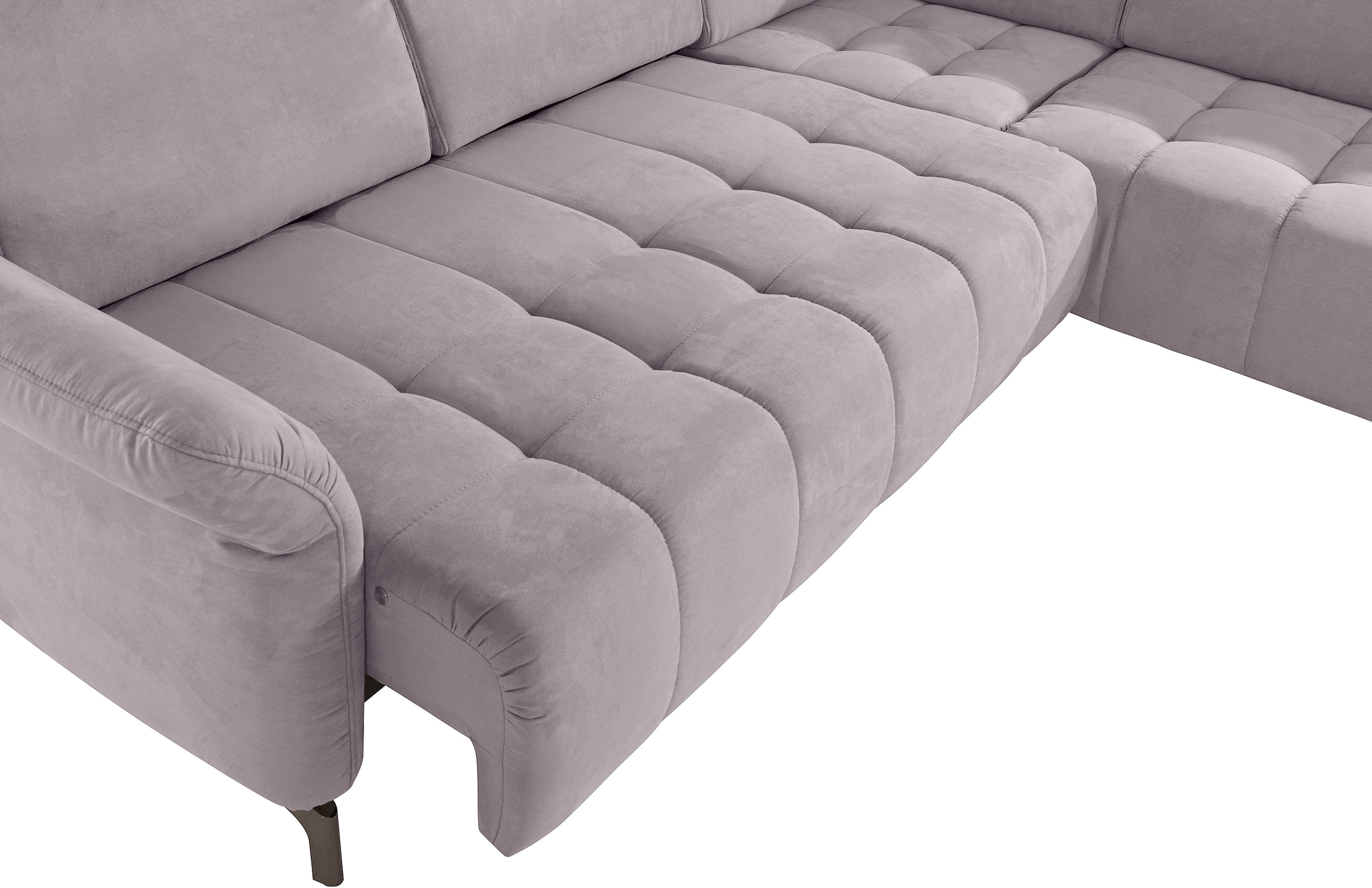 INOSIGN Ecksofa »Fresh L-Form«, Federkern, wahlweise Kopfteilverstellung und motorischer Vorziehsitz