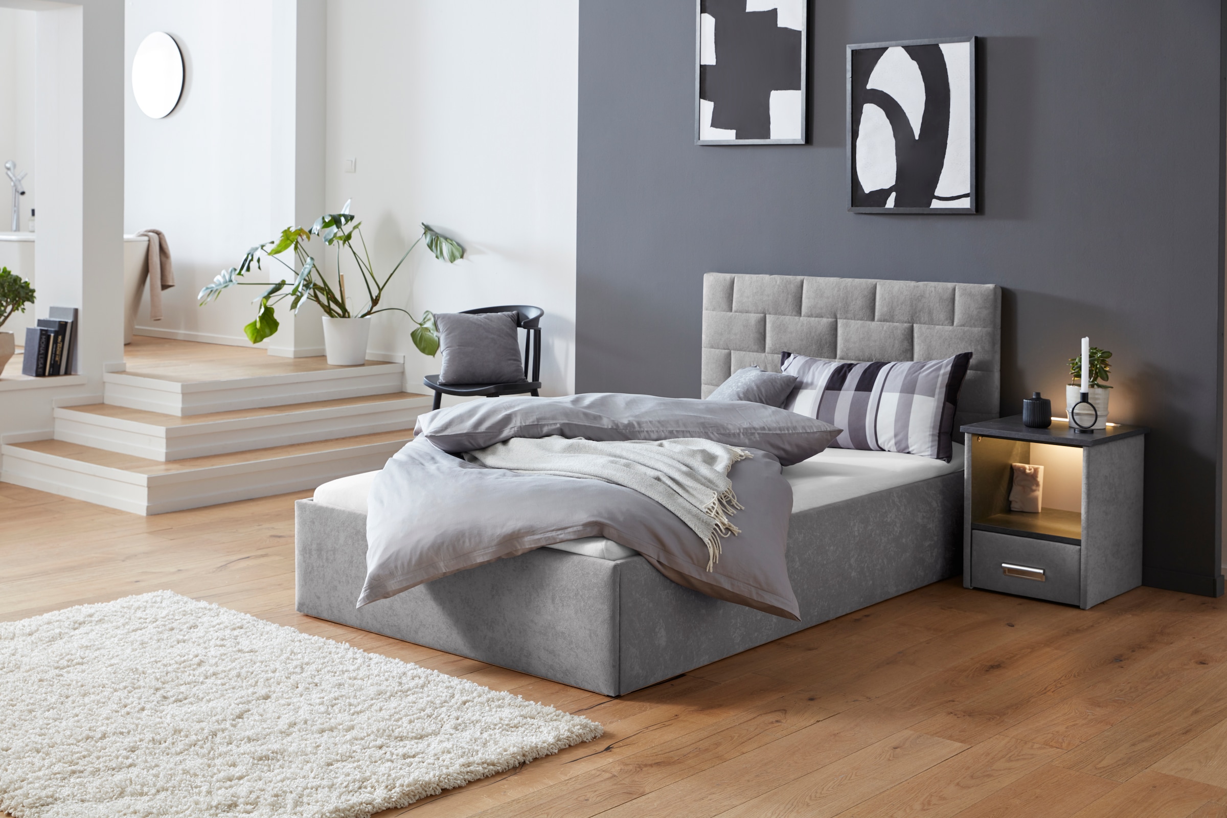 Westfalia Schlafkomfort Polsterbett inkl. Bettkasten bei Ausführung mit Mat günstig online kaufen