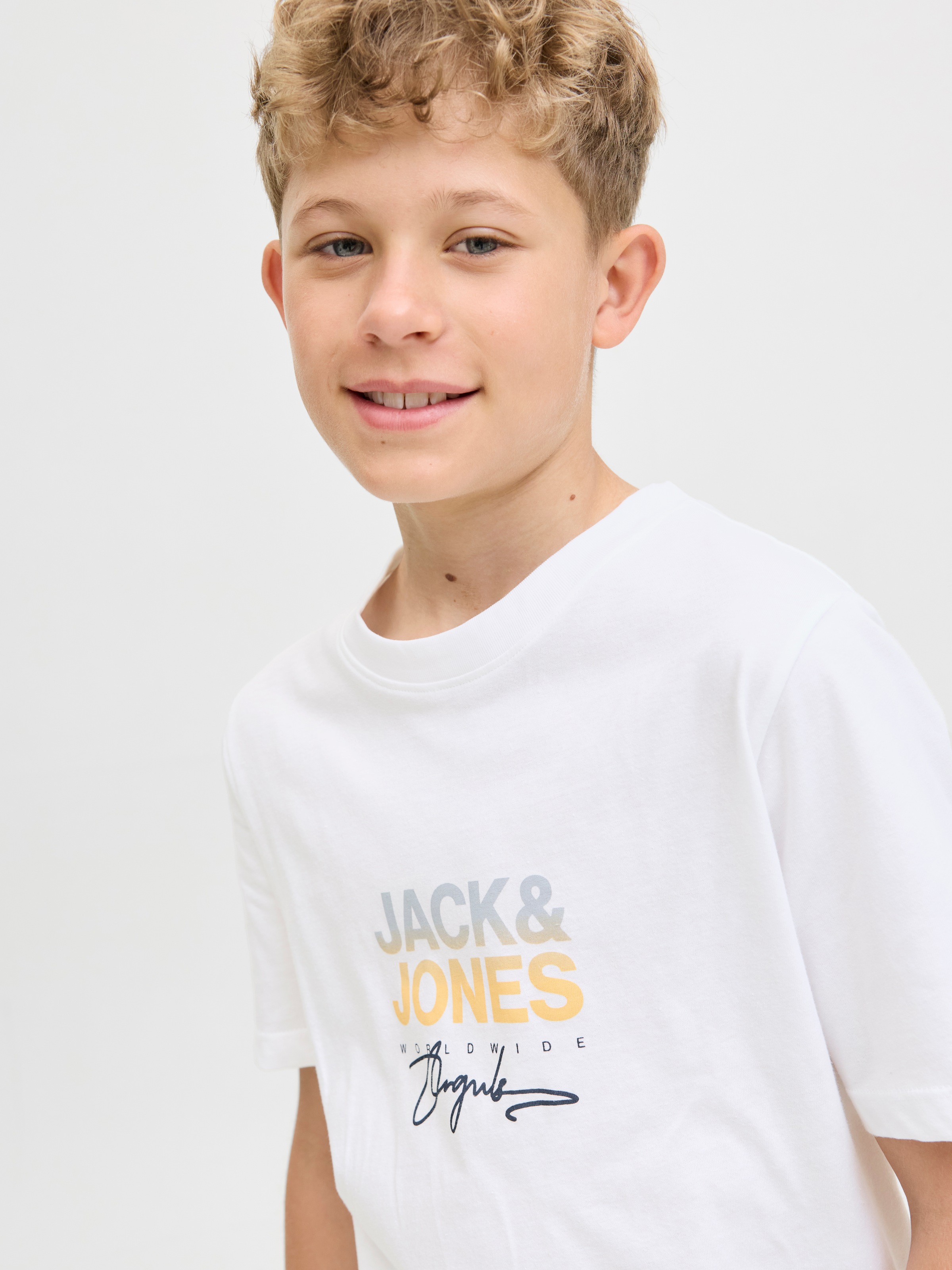 Jack & Jones Junior T-Shirt »JORCANGGU TEE SS CREW NECK FST JNR«