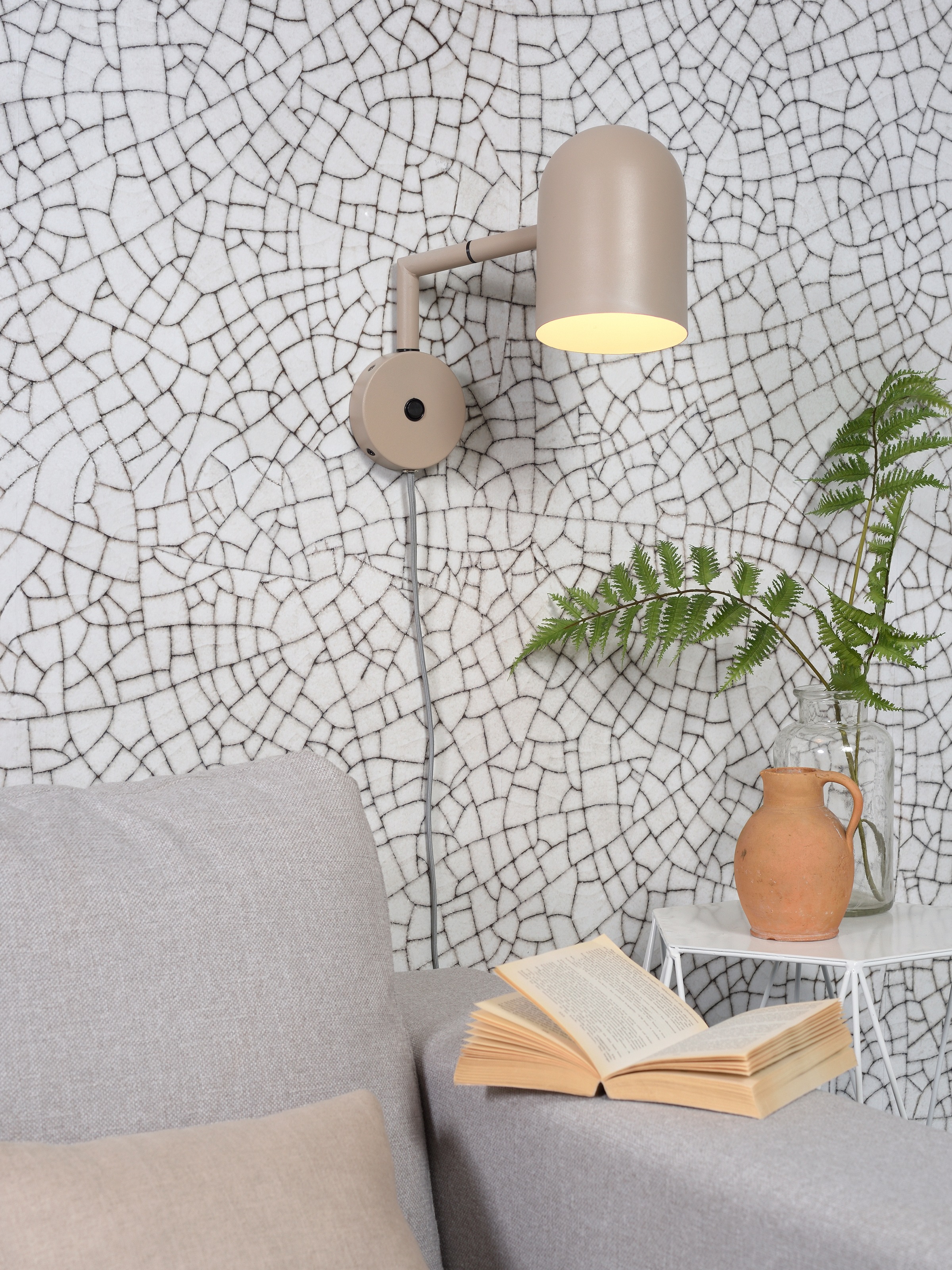 it's About RoMi Wandleuchte »Marseille«, 1 flammig, Leuchtmittel E27 | LED wechselbar