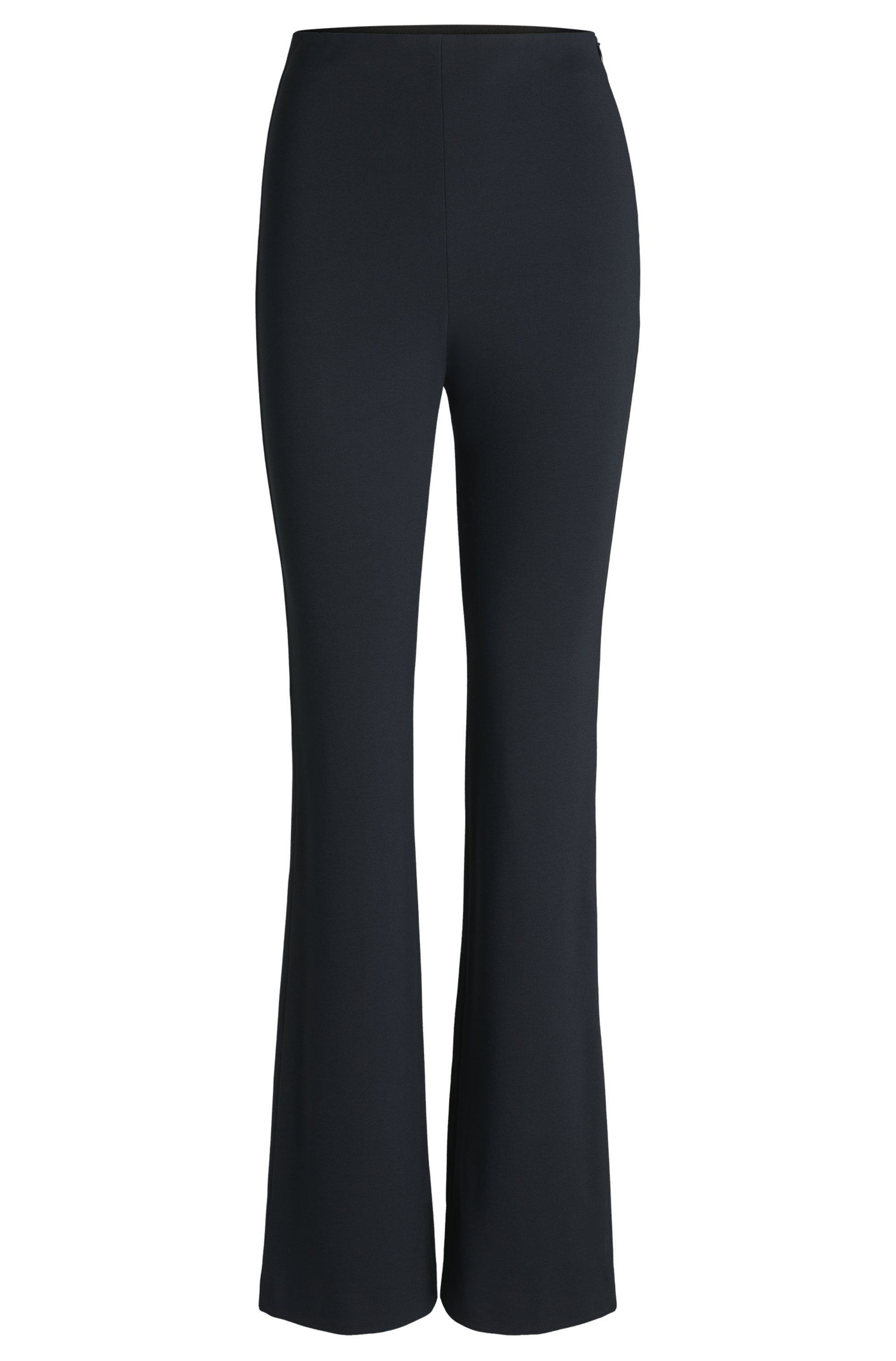 BOSS ORANGE Webhose »Taboot Premium Damenmode«, mit seitlichem Reißverschluss, flared Form, Milano Qualität Loungewear