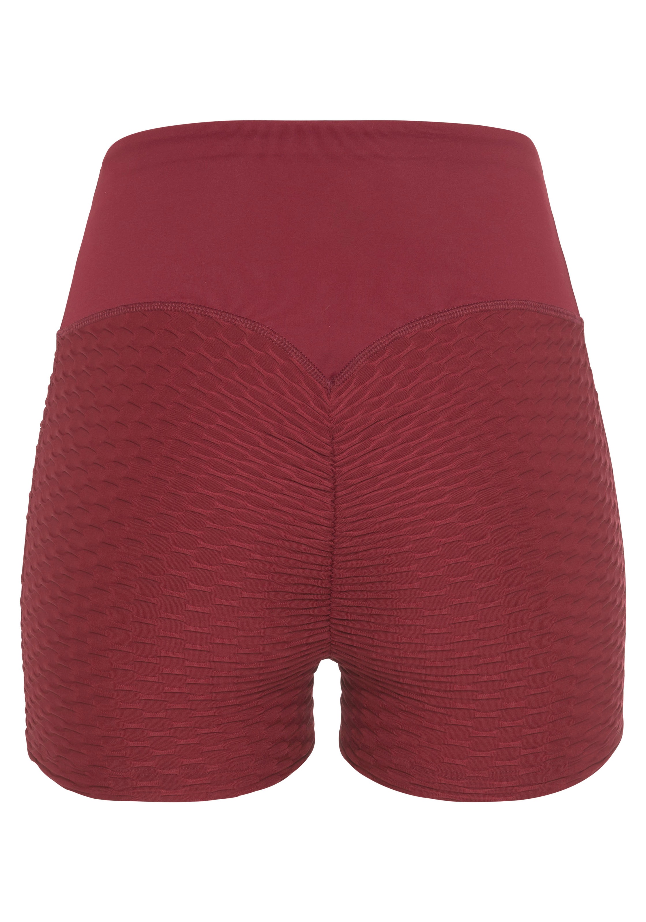 Vivance active Shorts  mit breitem Bund und Wabenoptik