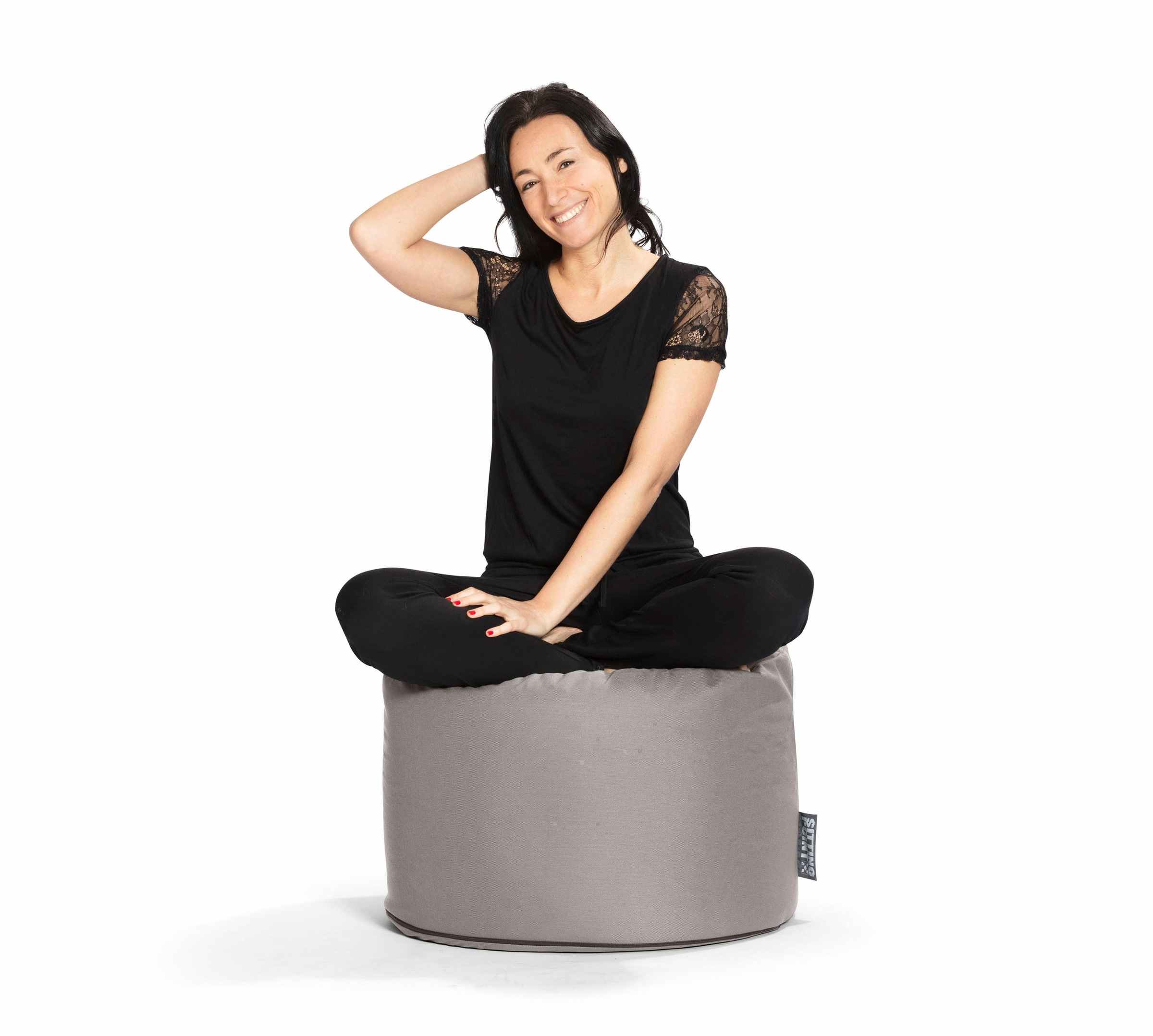 Sitting Point Sitzsack »Sitzhocker DotCom OUTSIDE«, outdoorfähig