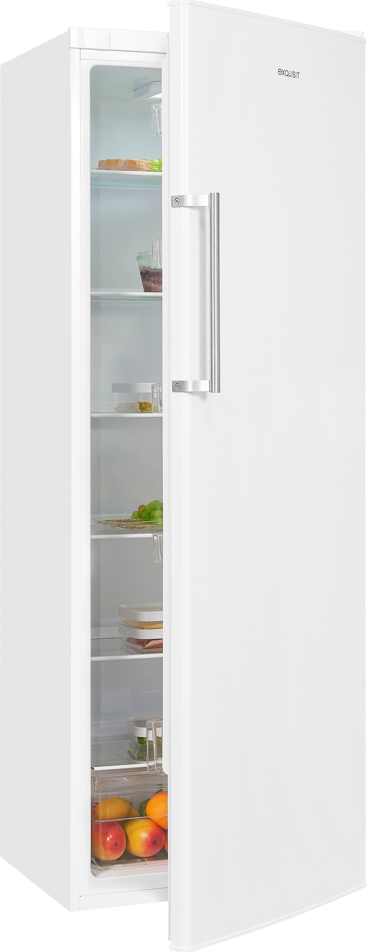 exquisit Kühlschrank »KS350-V-H-040E weiss« 173 cm hoch 60 cm breit 331 L V günstig online kaufen