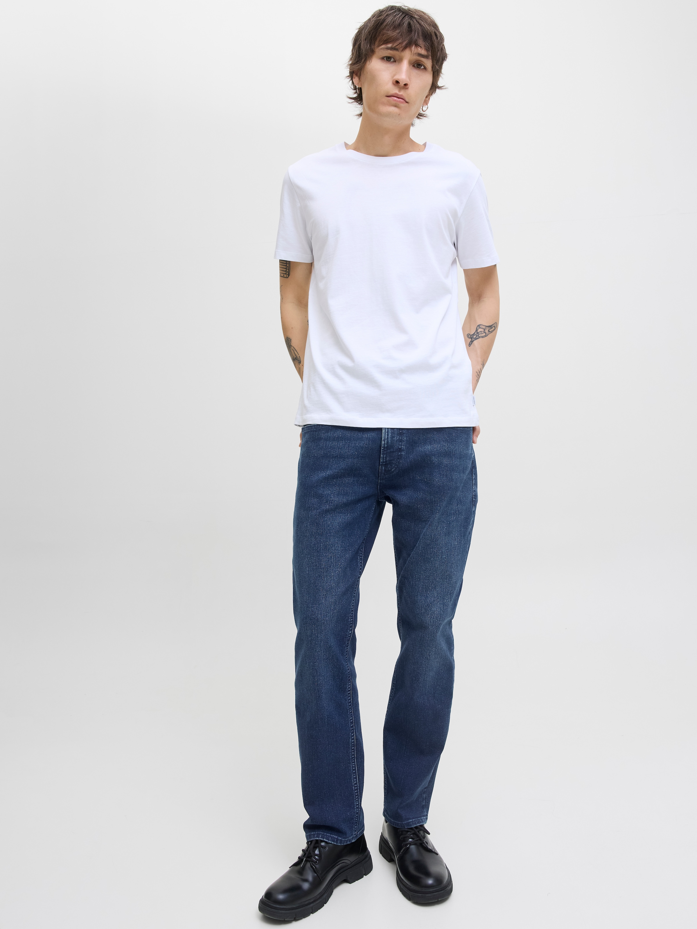Jack & Jones Straight-Jeans »JJICLARK JJORIGINAL SQ 2«