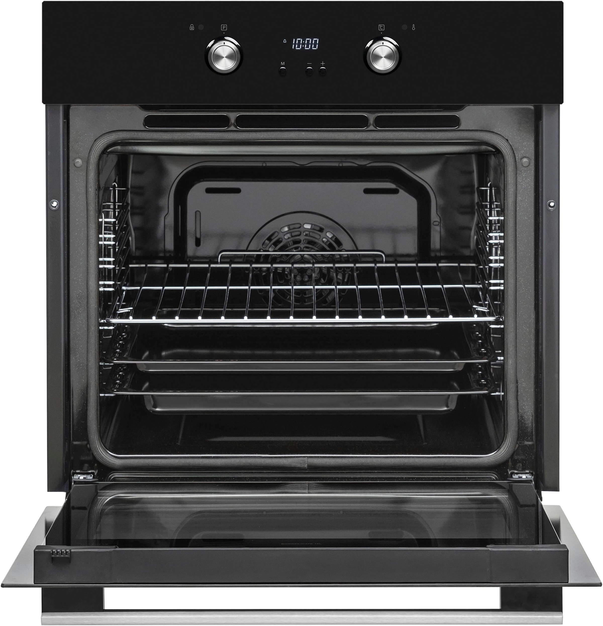 Sharp Backofen-Set »Pyro_Extraset_Graphit_Induktion«, Pyrolyse-Selbstreinigung