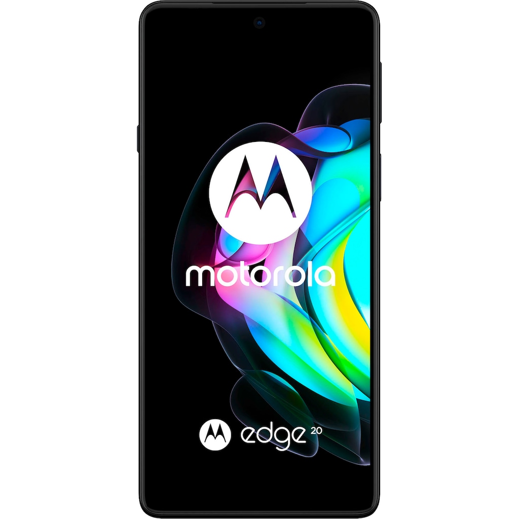 Motorola Smartphone »edge20«, Frost Grau, 17 cm/6,7 Zoll, 128 GB Speicherplatz, 108 MP Kamera