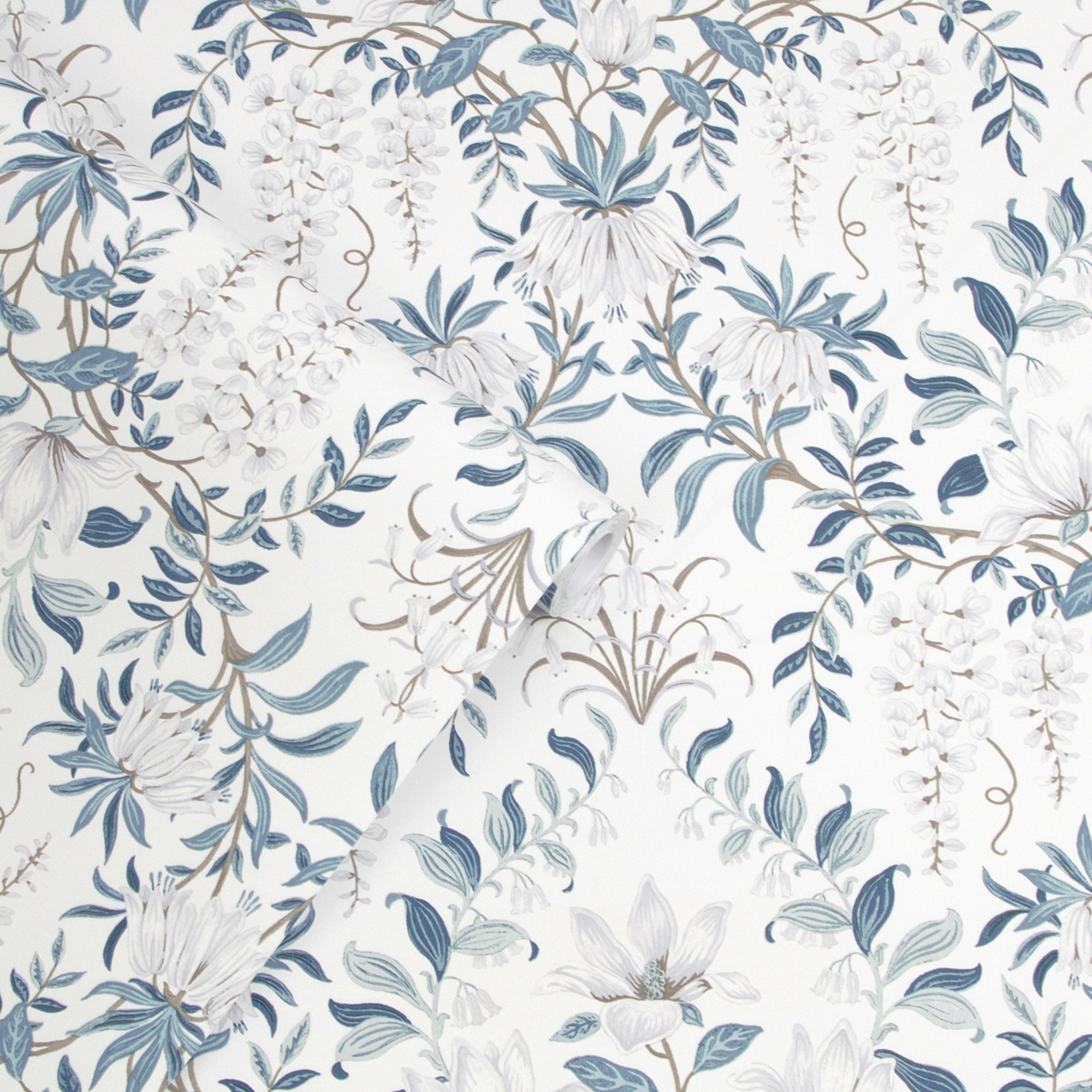LAURA ASHLEY Vliestapete »Parterre« gemustert FSC® zertifiziert, mit lebhaftem Druck, 10 Meter Länge