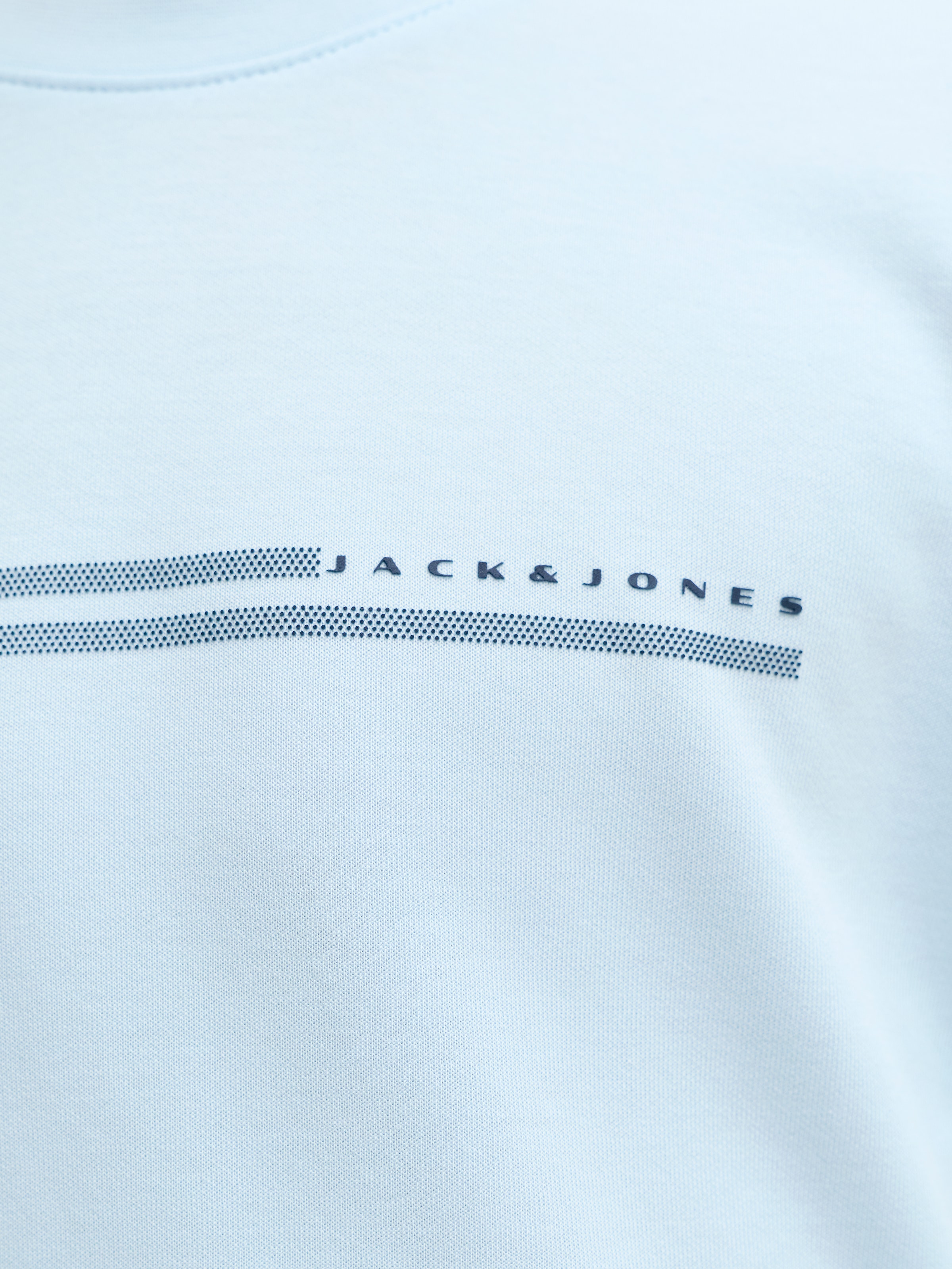 Jack & Jones Junior T-Shirt »JCOFUSION CHEST BRAND TEE SS CN JNR« Materialmix, regular Fit, Kurzarm